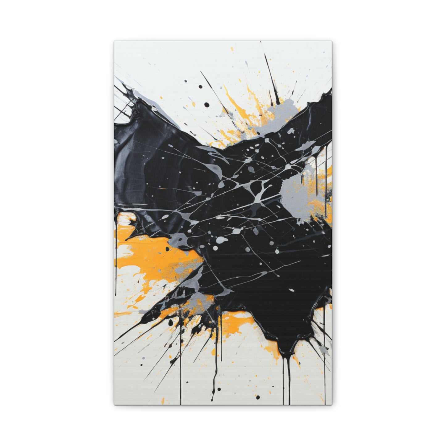 Acrylic Abstract Canvas Print - Richly Textured Artistry