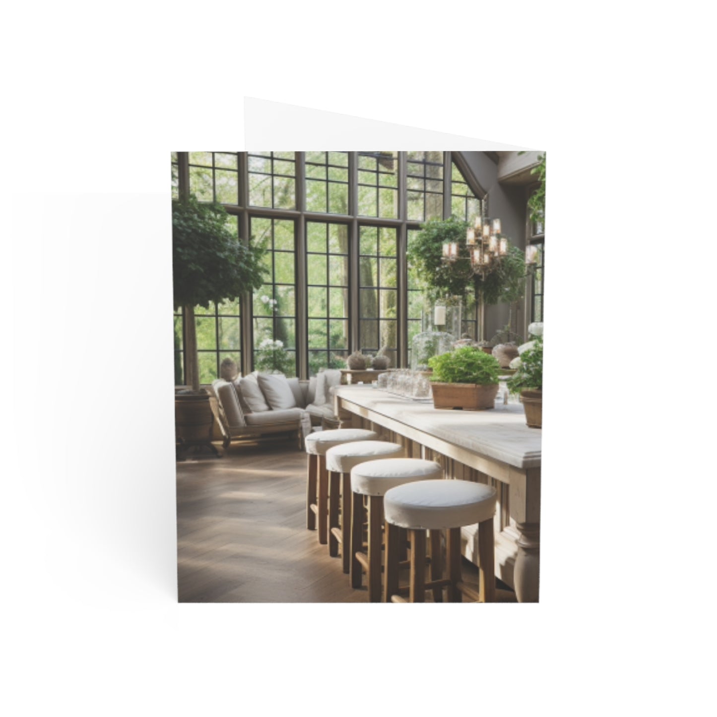 Elegant Kitchen Note Cards (1, 10, 30, and 50pcs)