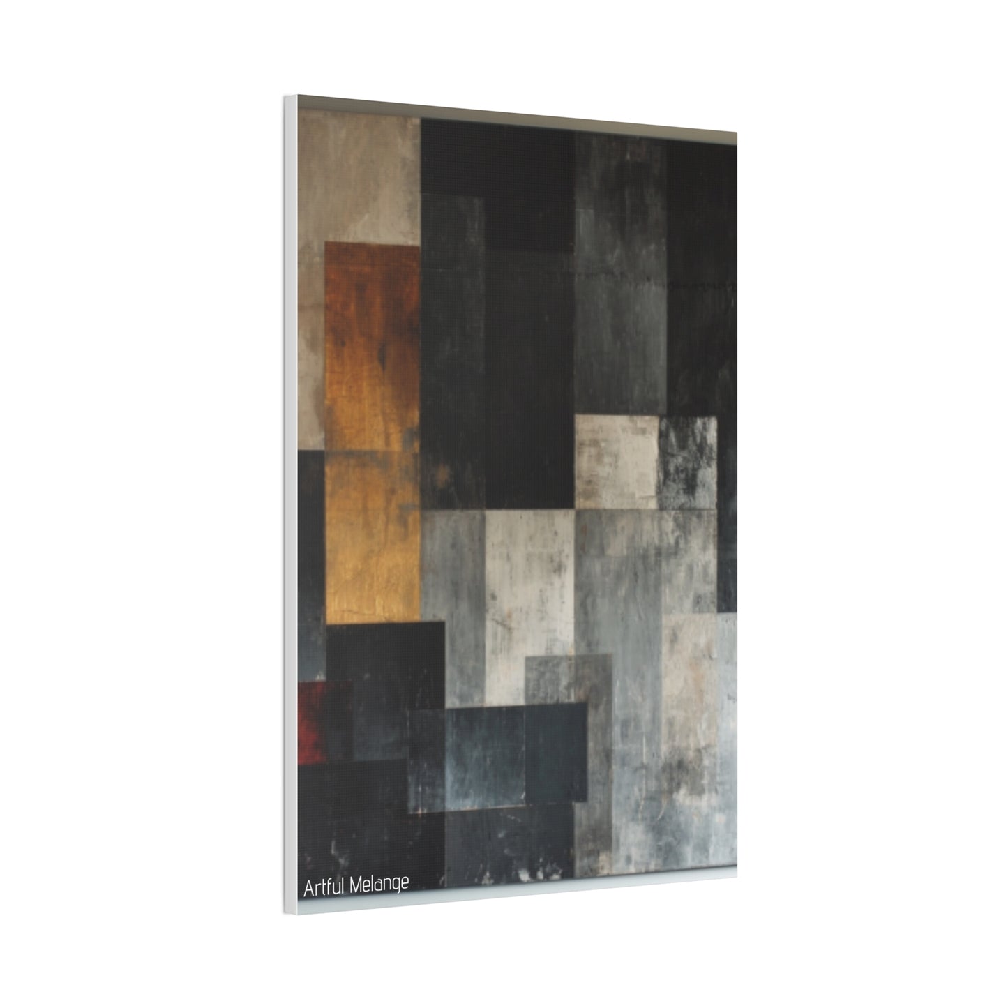 Primary Elegance: A Symphony of Sophistication Canvas Print