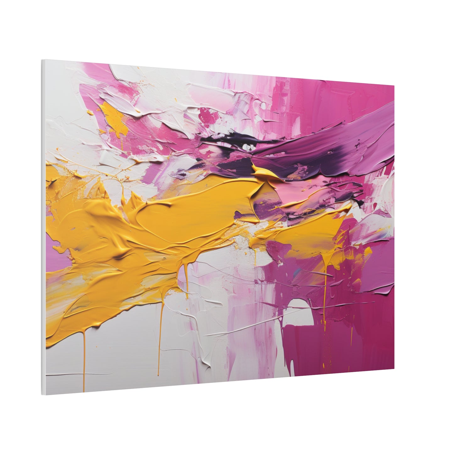 Primary Elegance: A Symphony of Sophistication Canvas Print