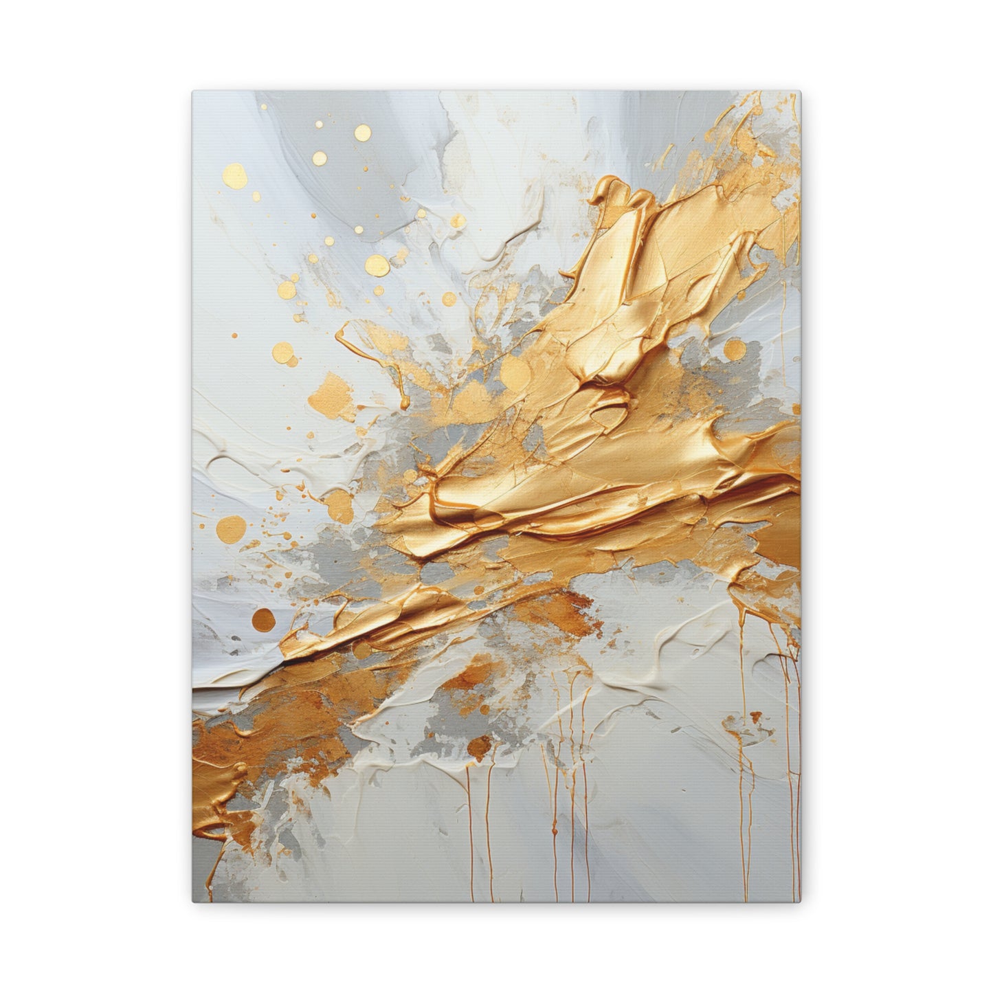 Acrylic Abstract Canvas Print - Richly Textured Artistry