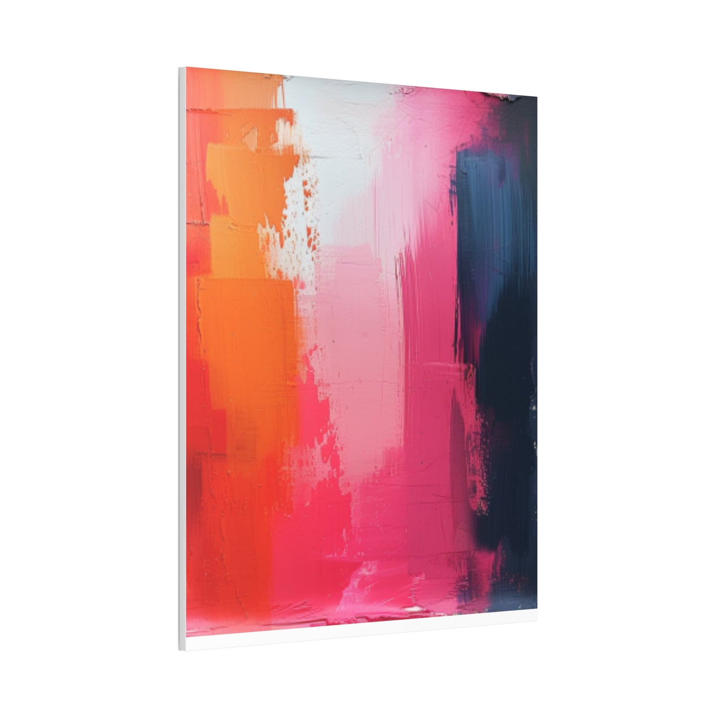 In The Pink: A Symphony of Sophistication Canvas Print