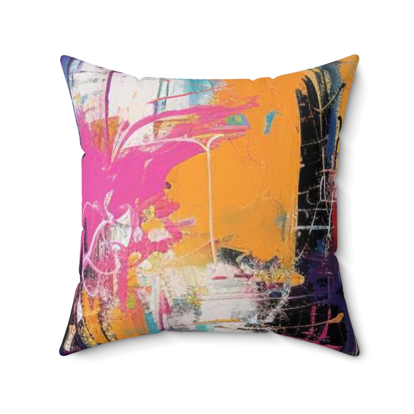 Artistic Abstractions: Abstract Acrylic Art Pillows Collection