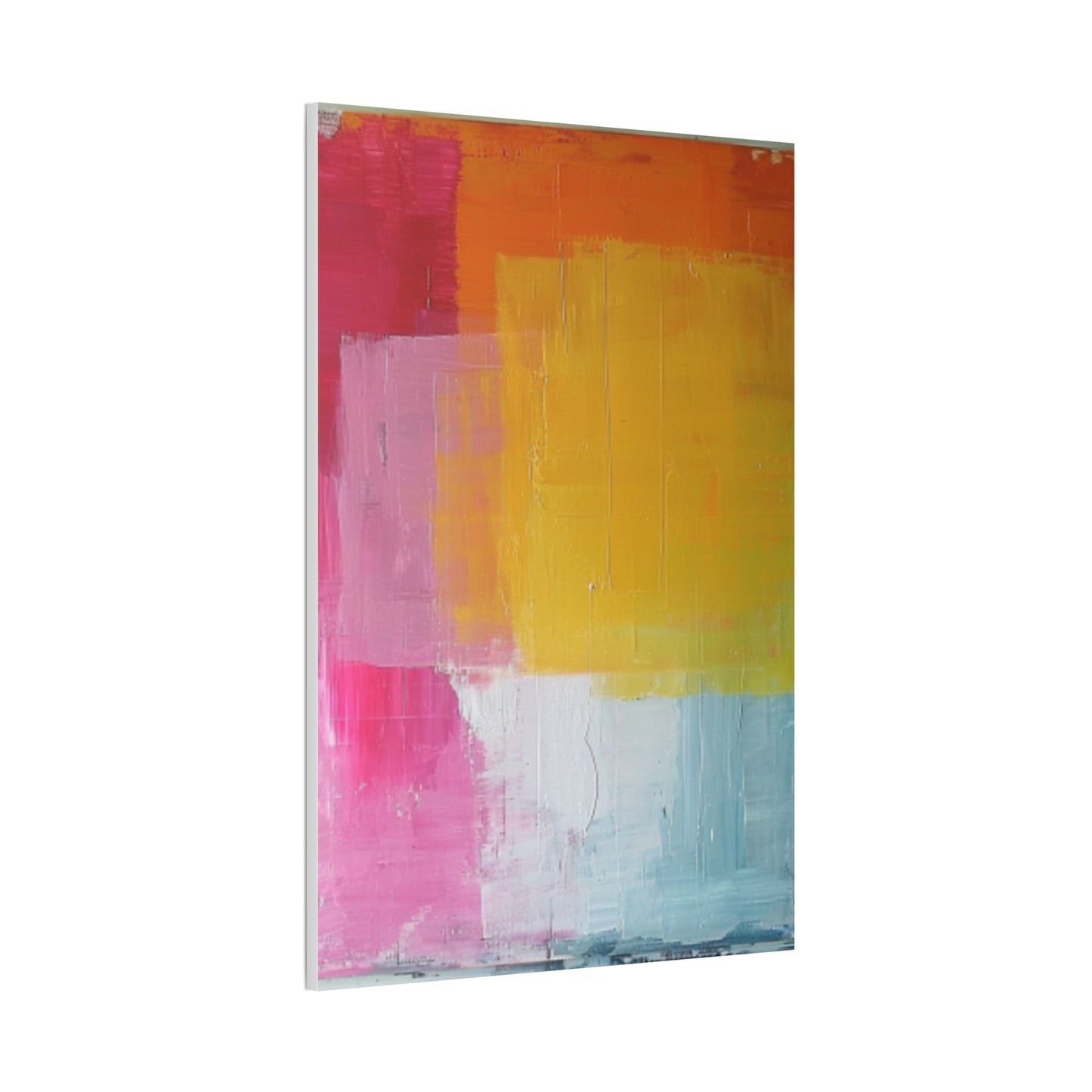 Primary Elegance: A Symphony of Sophistication Canvas Print