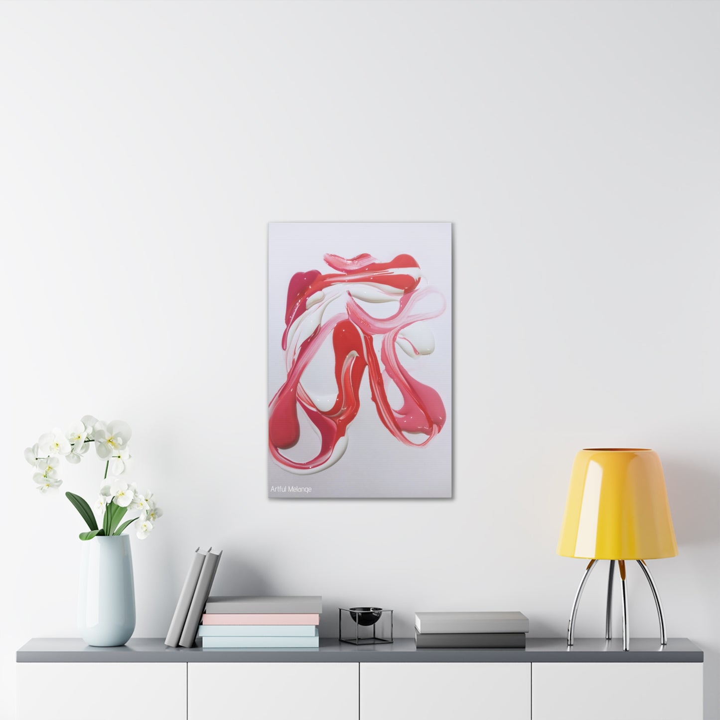 Primary Elegance: A Symphony of Sophistication Canvas Print