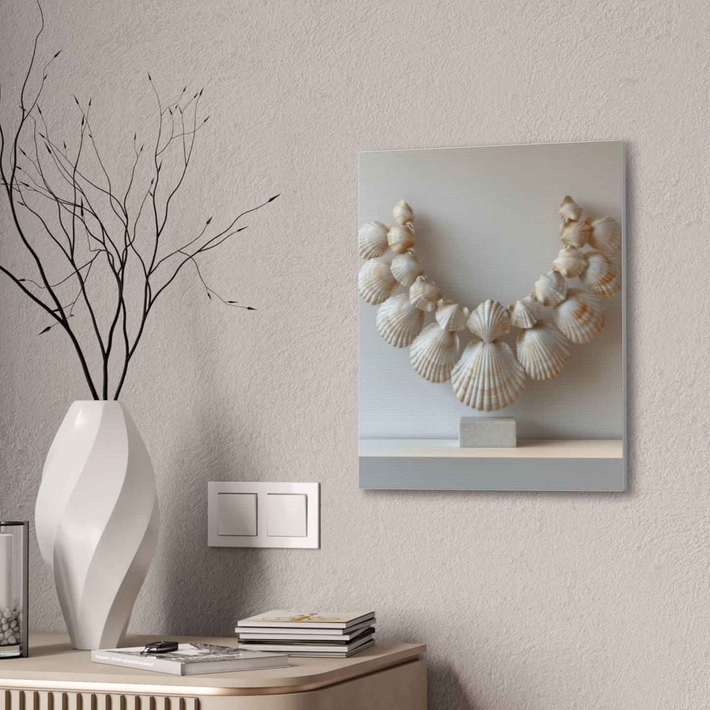 Seashell Serenity Canvas Print