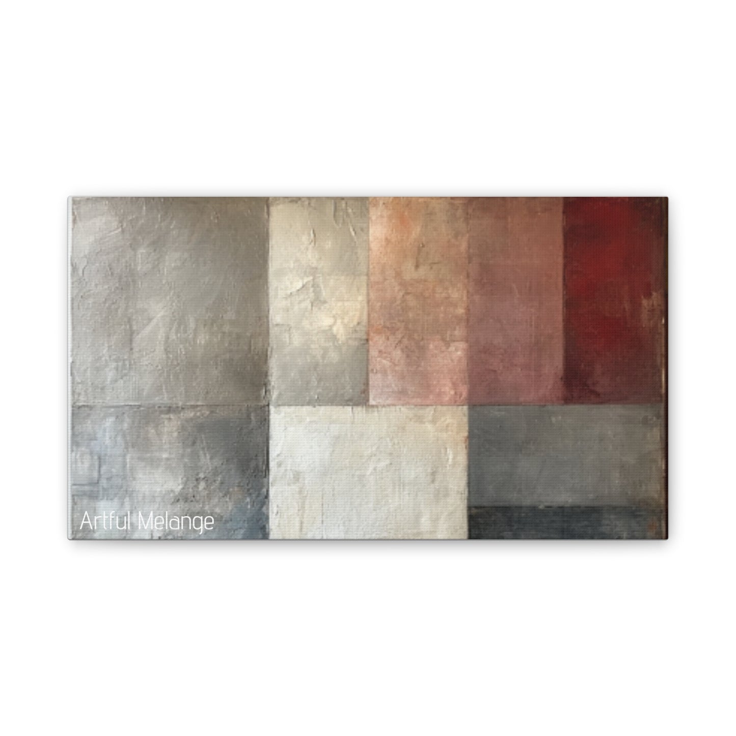 Primary Elegance: A Symphony of Sophistication Canvas Print