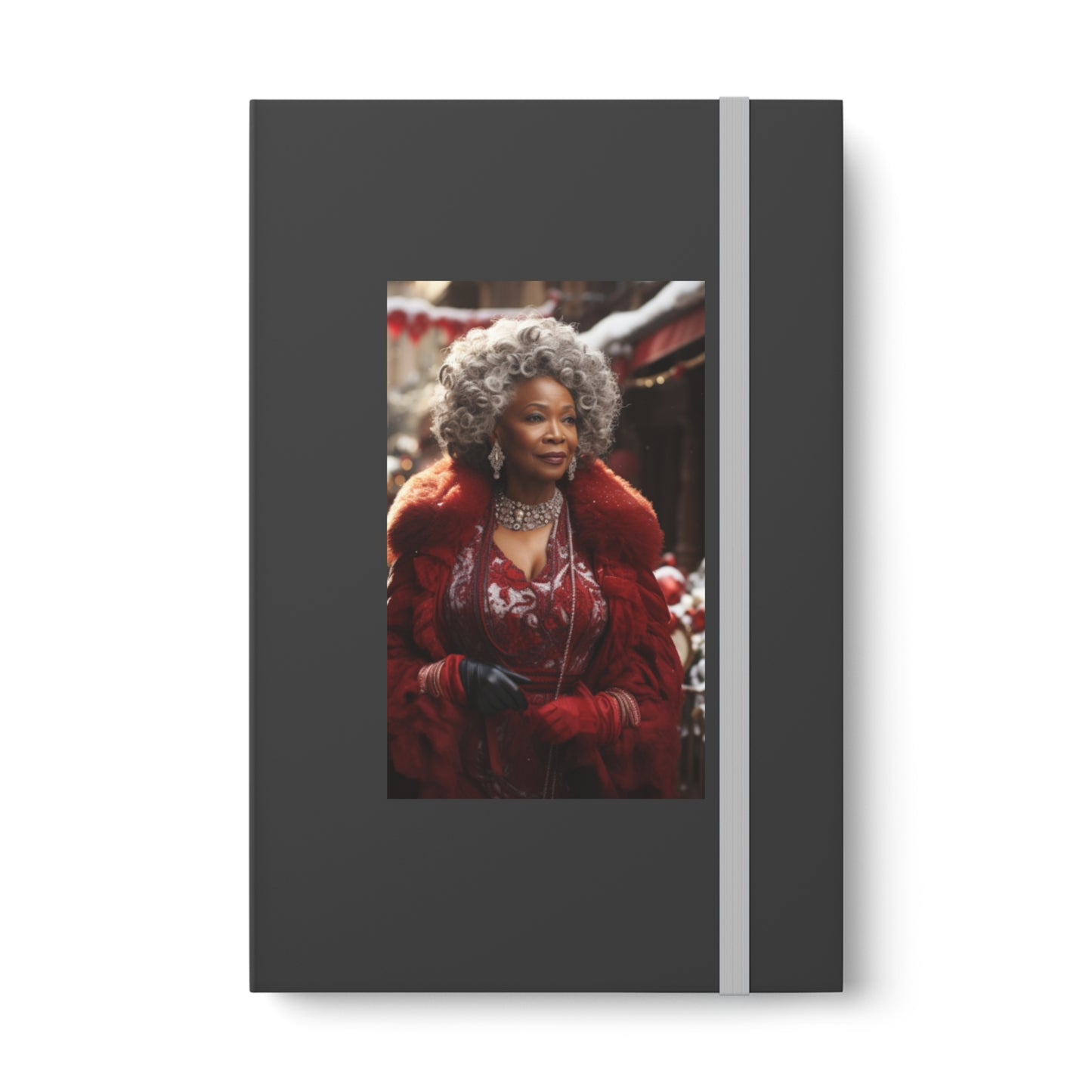 Queen Claus Cover Color Contrast Hardback Journal