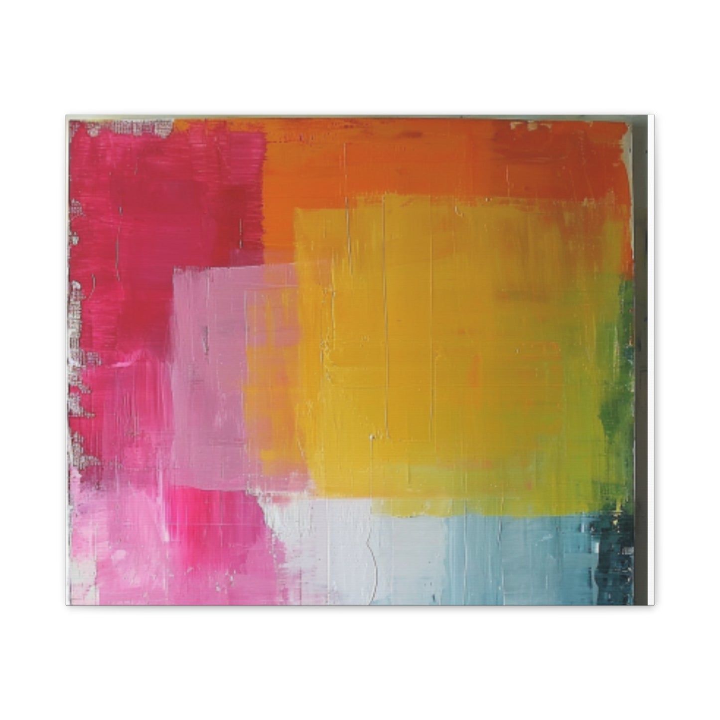 Primary Elegance: A Symphony of Sophistication Canvas Print