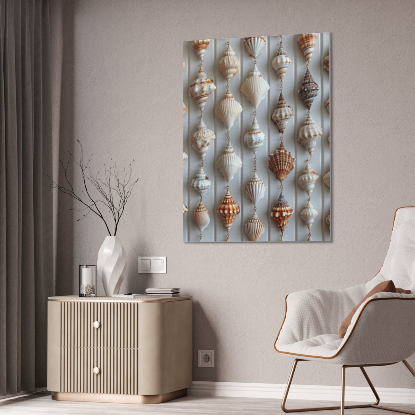 Seashell Serenity Canvas Print