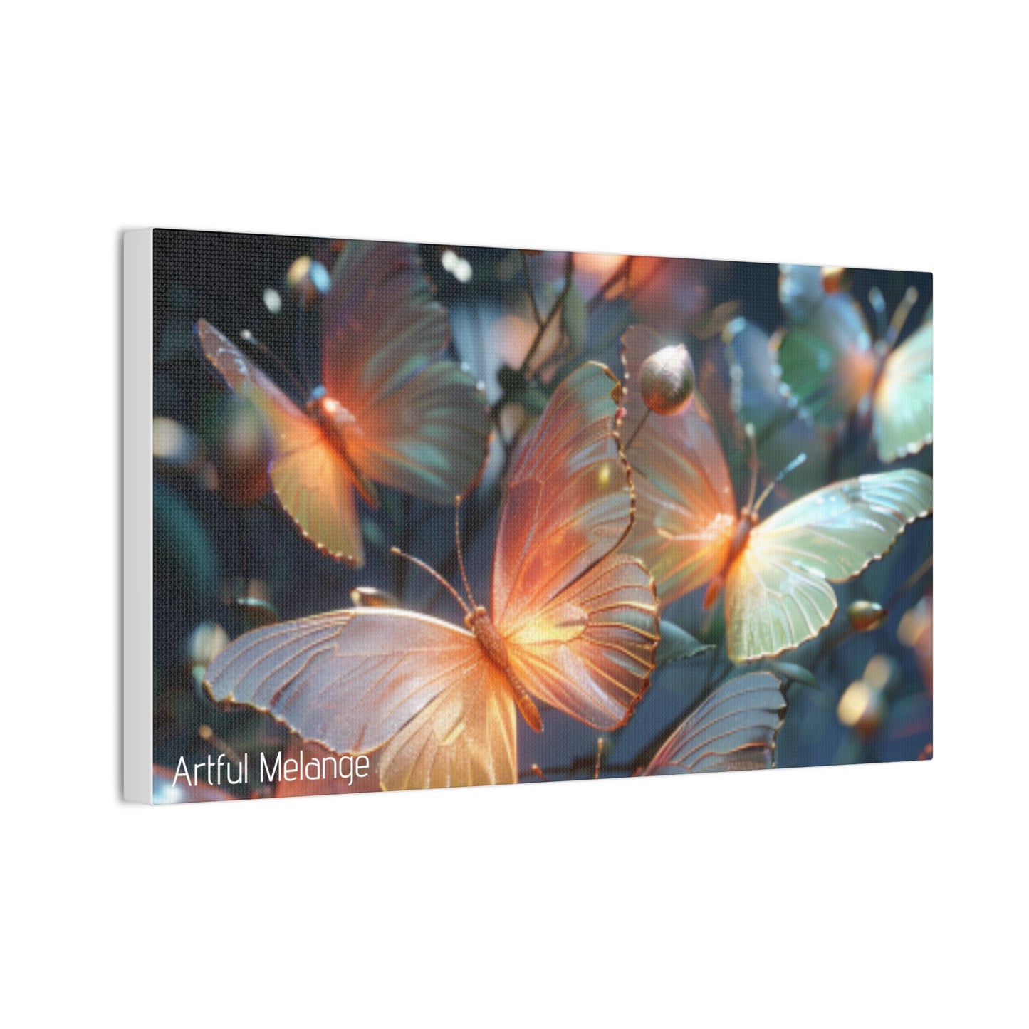 Fluttering Dreams: Butterfly Canvas Print Collection