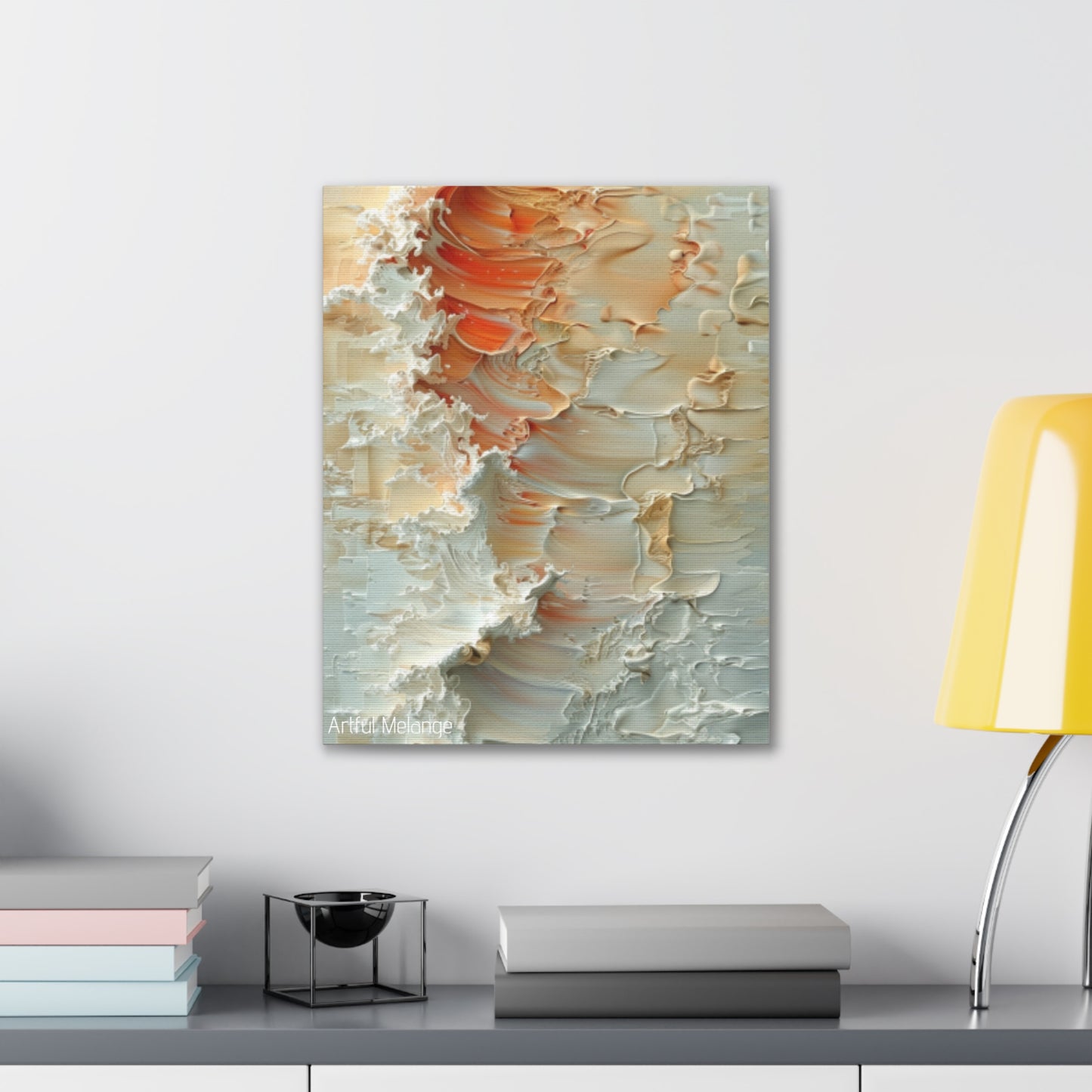 Primary Elegance: A Symphony of Sophistication Canvas Print