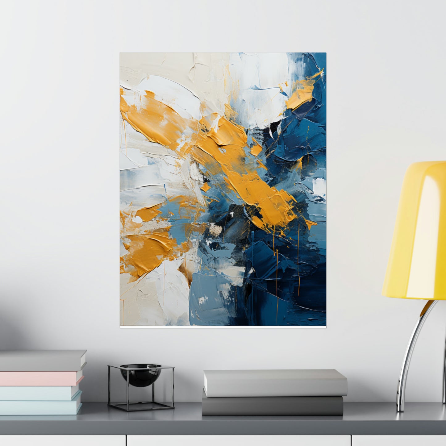 Radiant Harmony Matte Vertical Canvas Poster