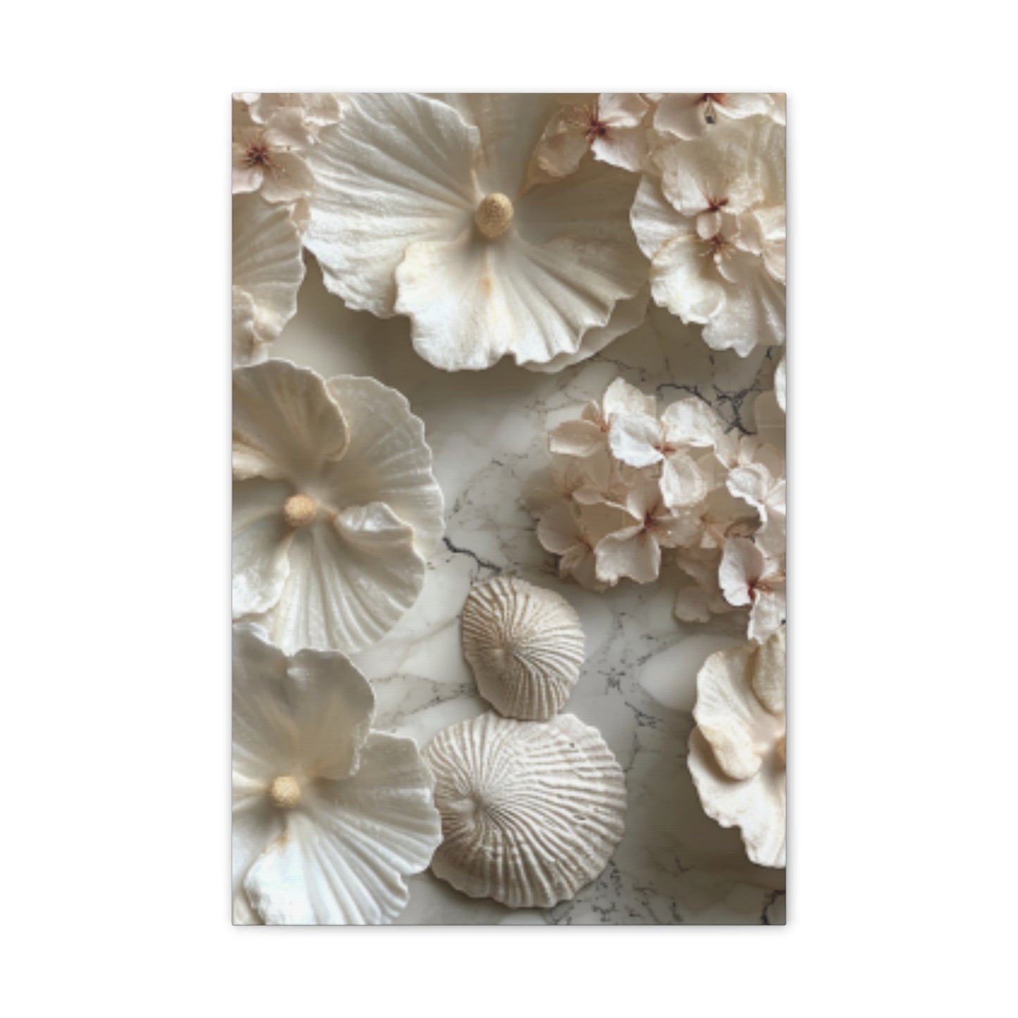 Seashell Serenity Canvas Print