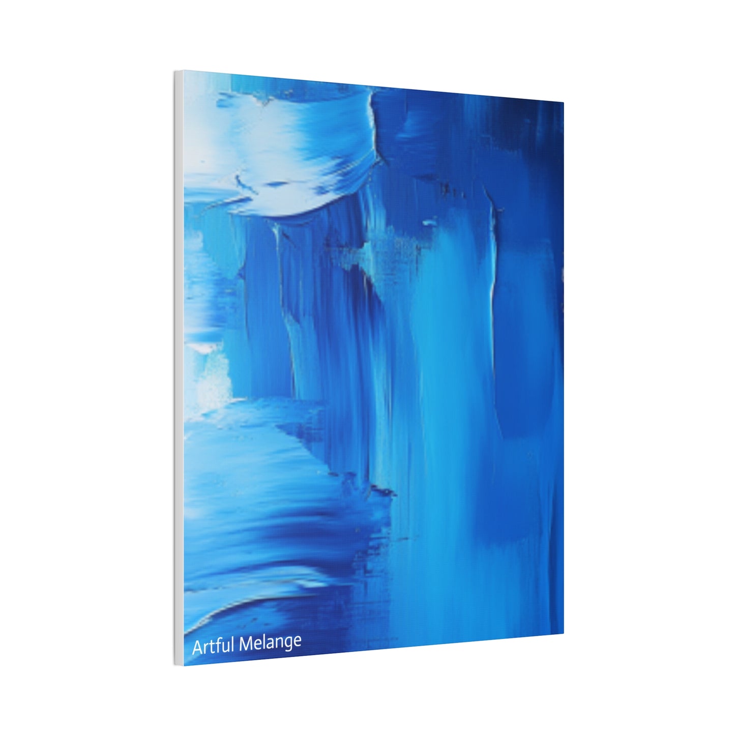 Acrylic Abstract Canvas Print - Richly Textured Artistry