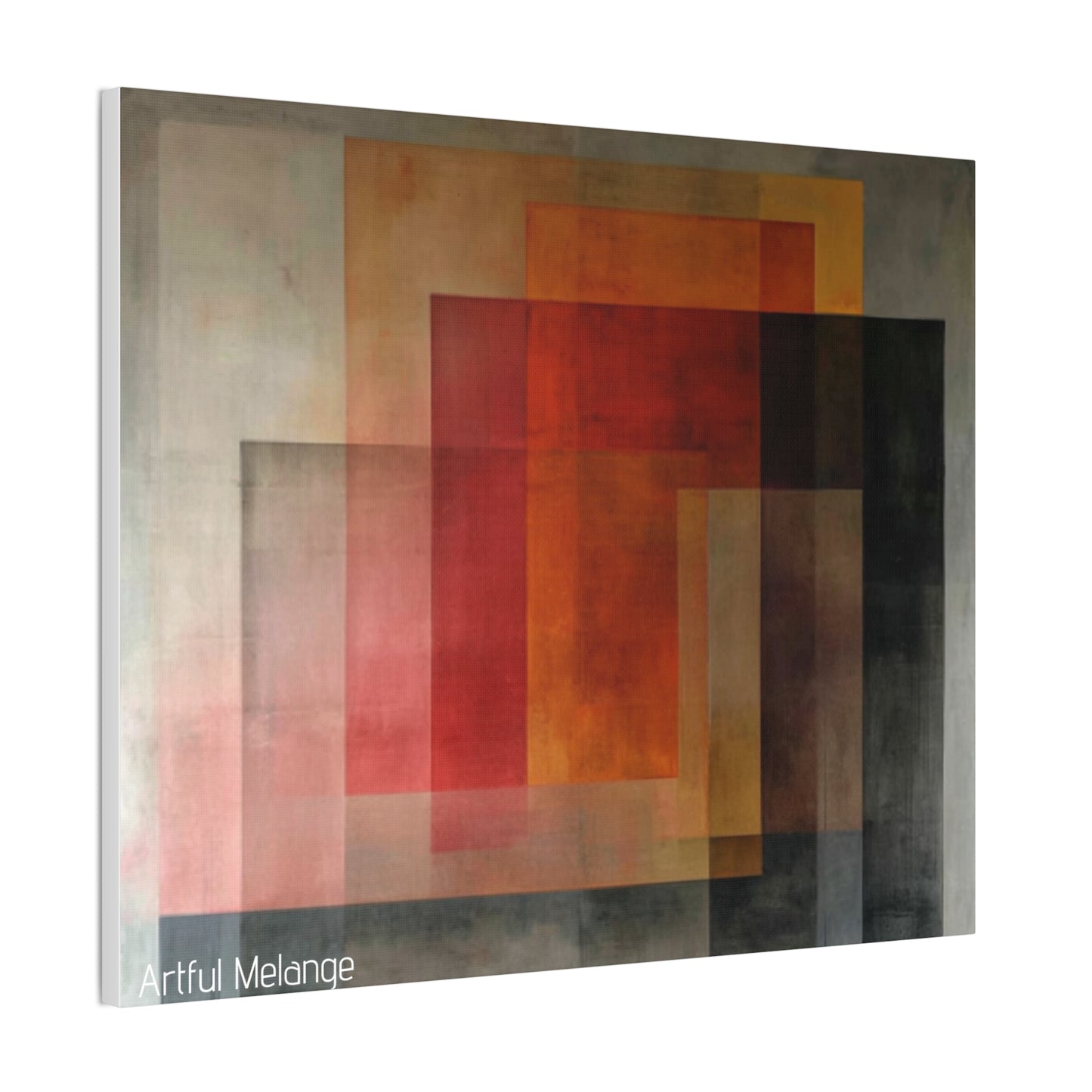 Primary Elegance: A Symphony of Sophistication Canvas Print