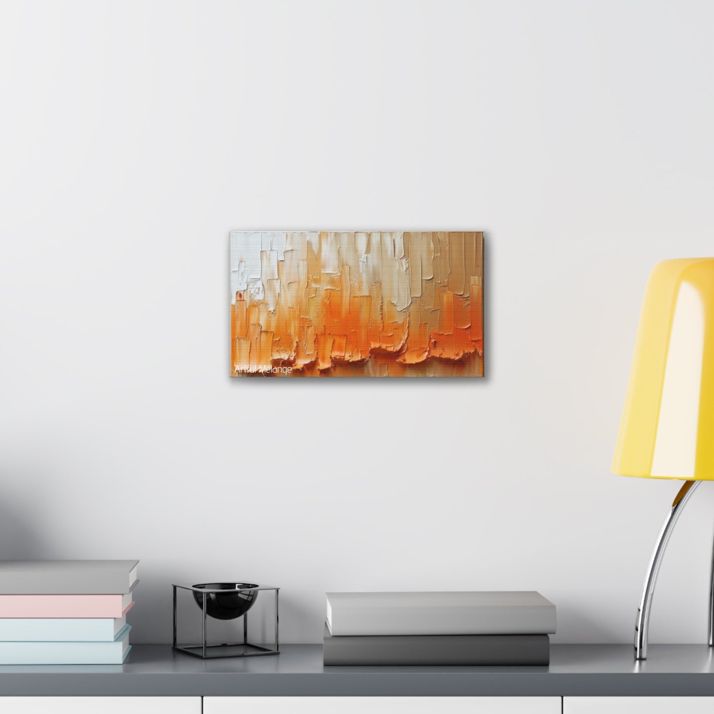 Primary Elegance: A Symphony of Sophistication Canvas Print