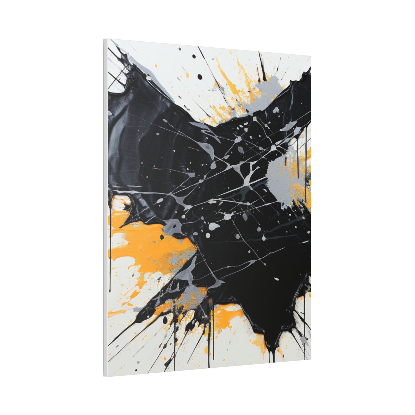 Acrylic Abstract Canvas Print - Richly Textured Artistry