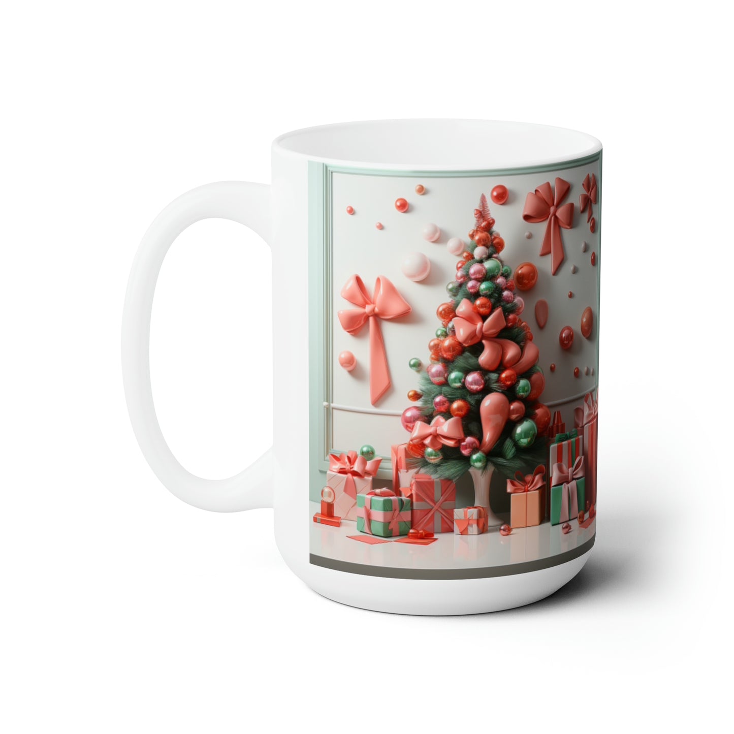 Holiday Mugs: Embrace the Season with Our Festive Living Scenes 15oz