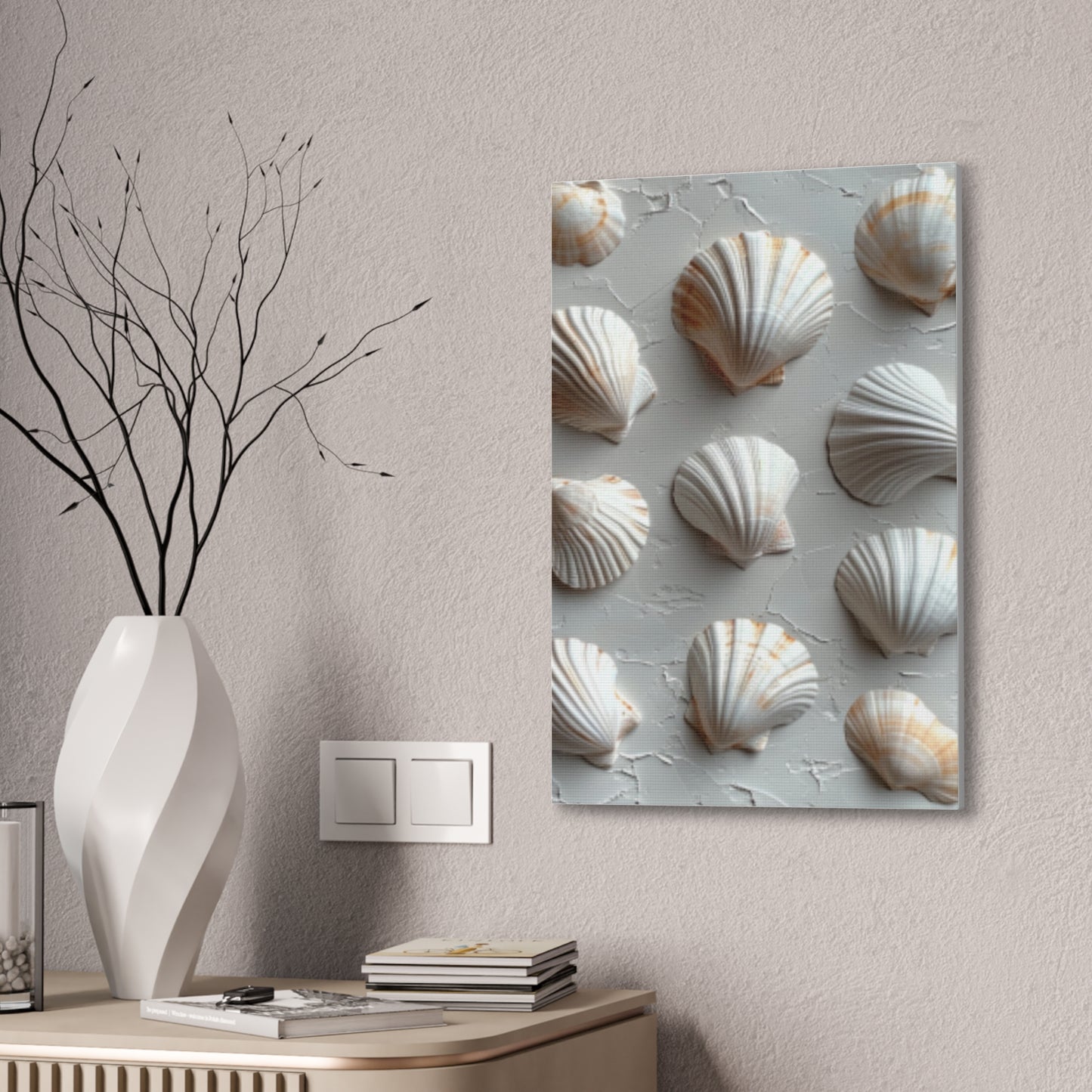 Seashell Serenity Canvas Print