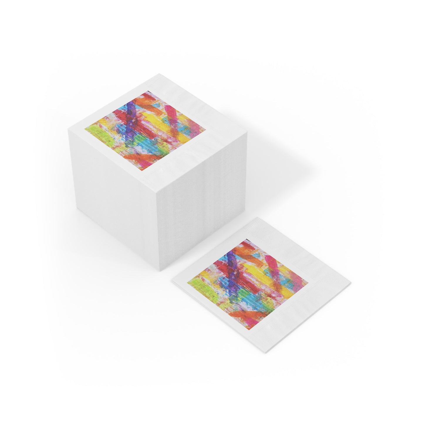 ChromaBlend™ Artistry Abstract Art Napkins”