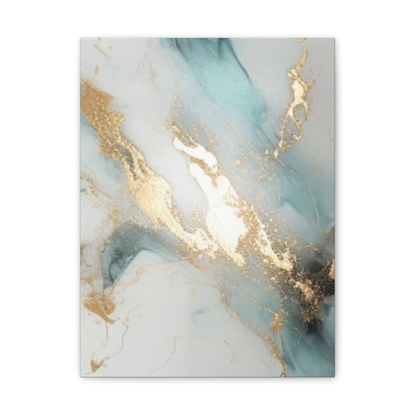 Gold Elegance: A Symphony of Sophistication Canvas Print