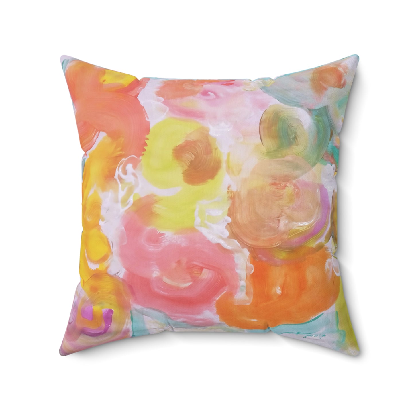 Artistic Abstractions: Abstract Acrylic Art Pillows Collection