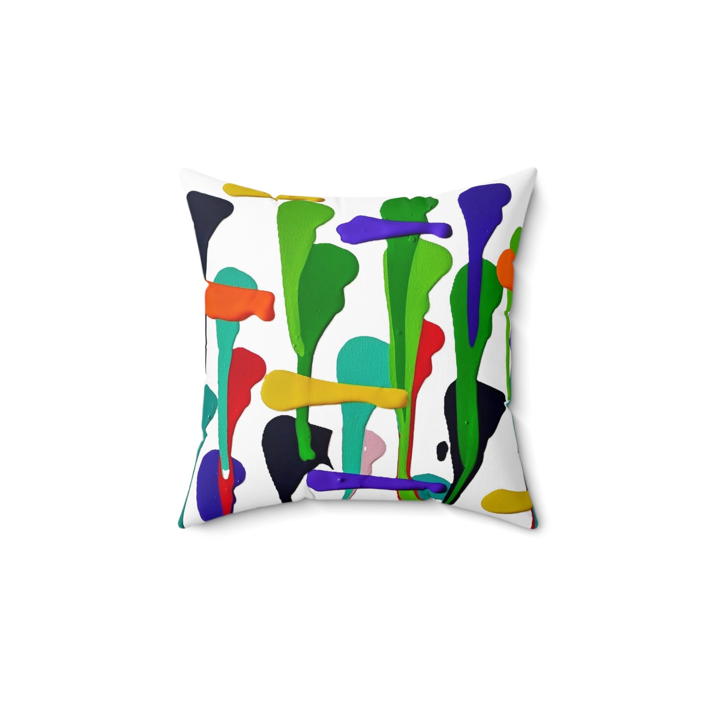 Artistic Abstractions: Abstract Acrylic Art Pillows Collection