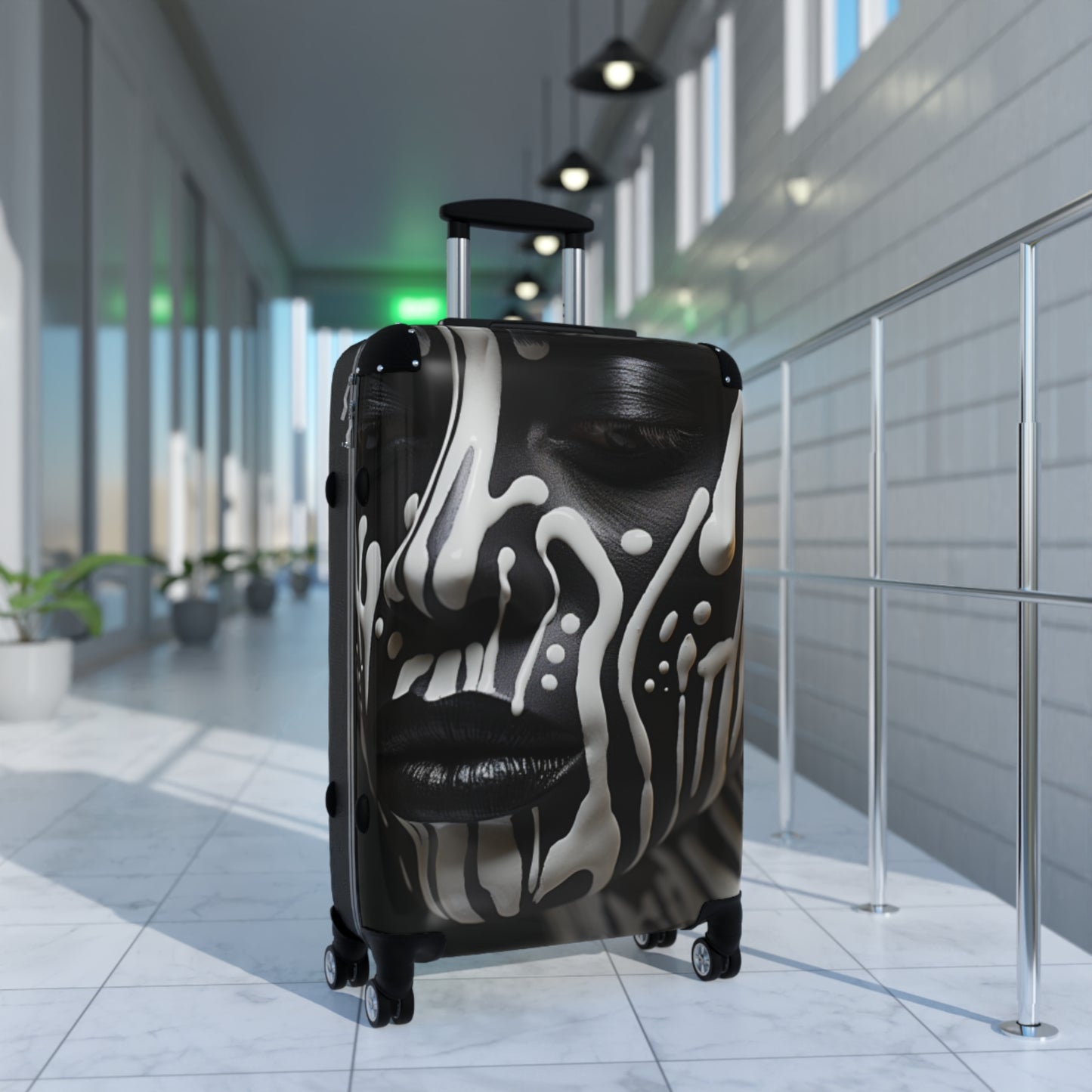 Melanated Jetsetter: Ancestral Rhythms: Stylish Travel Luggage Pieces