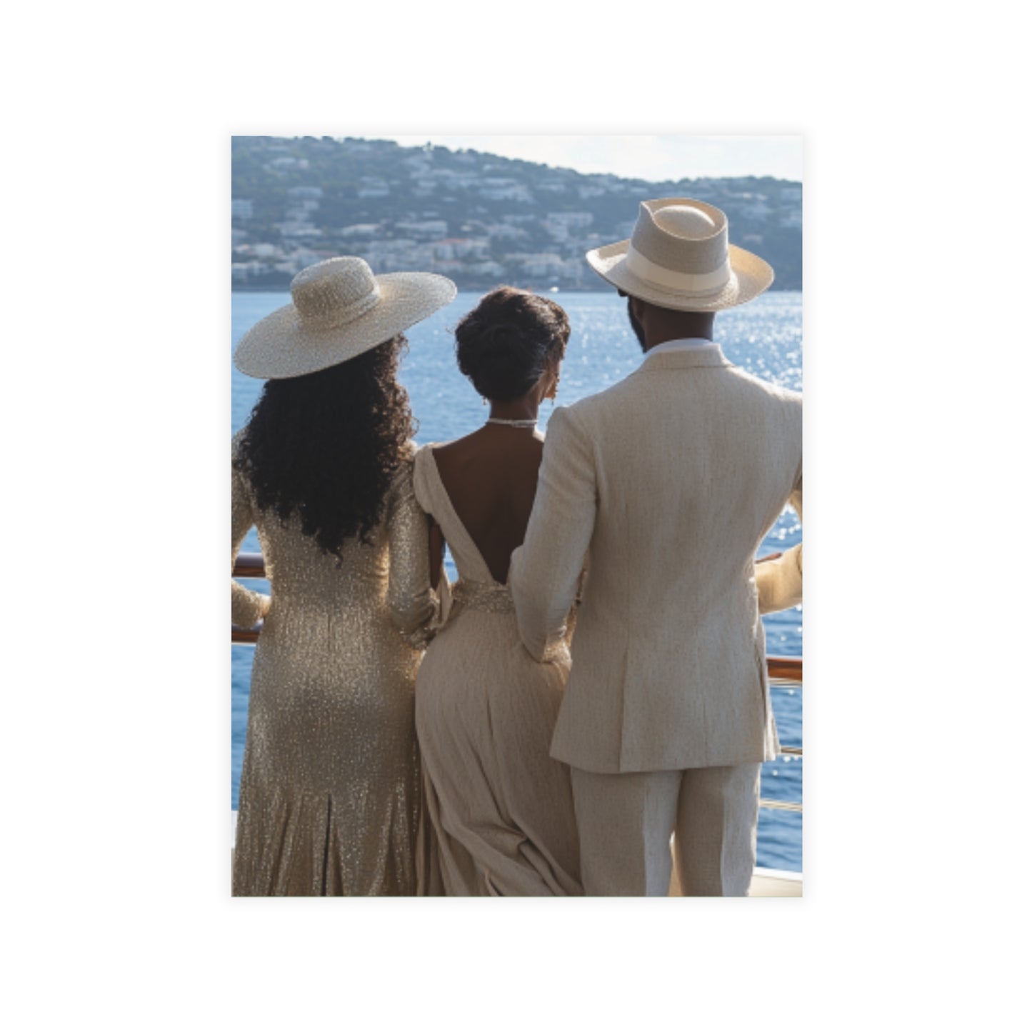 Sail & Celebrate: A Day of Elegance Yacht/Boat Party Invitation Bundles (envelopes included)