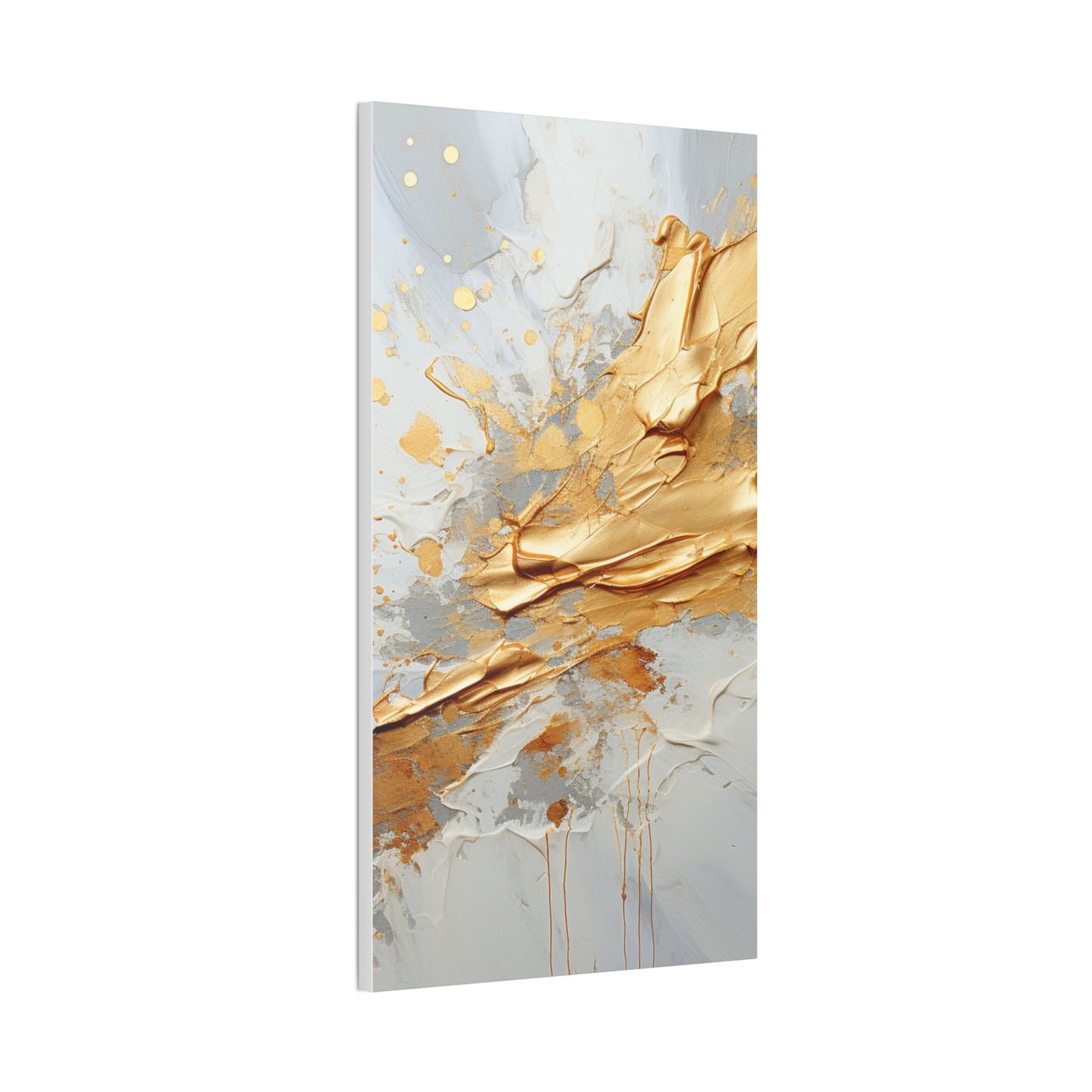 Acrylic Abstract Canvas Print - Richly Textured Artistry