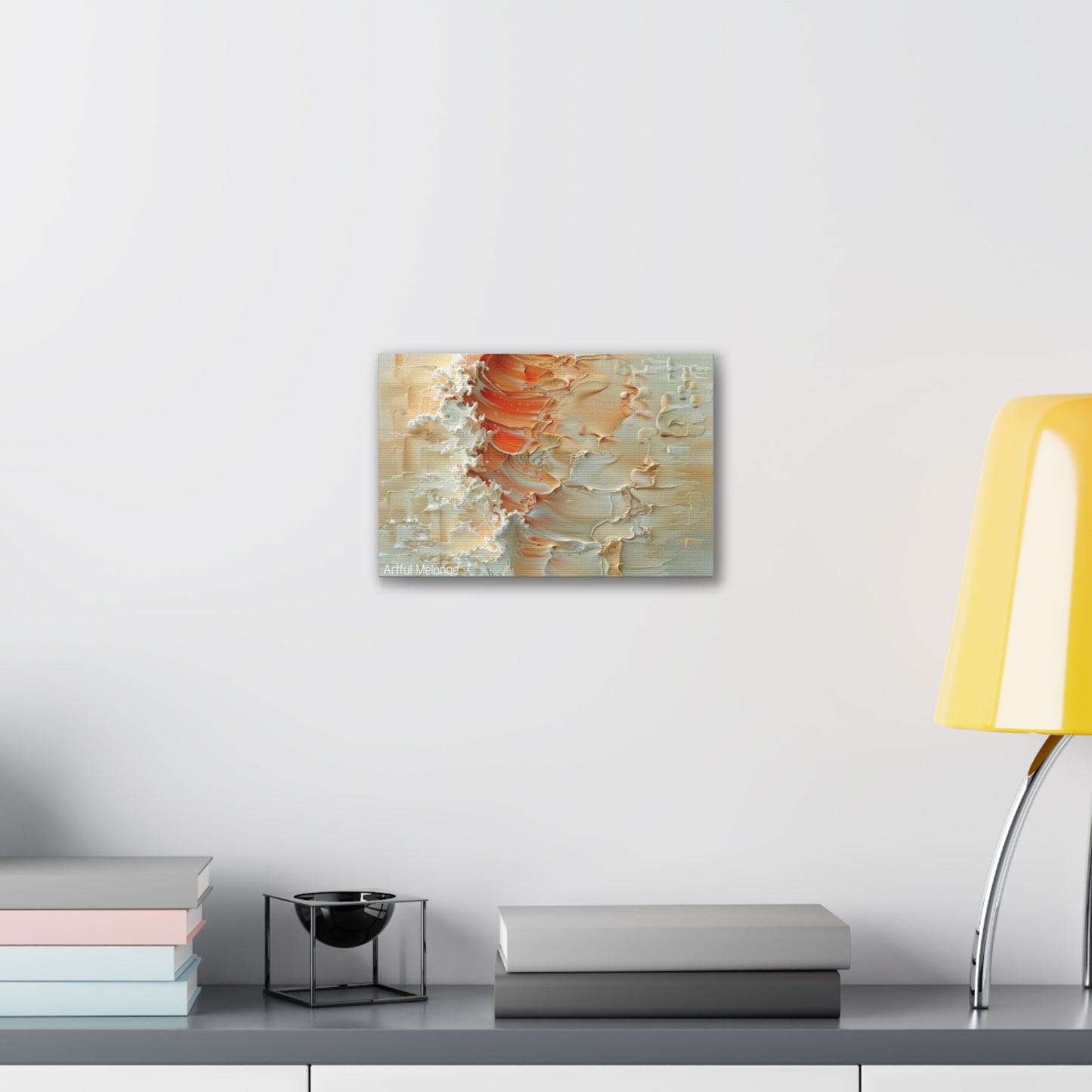 Primary Elegance: A Symphony of Sophistication Canvas Print