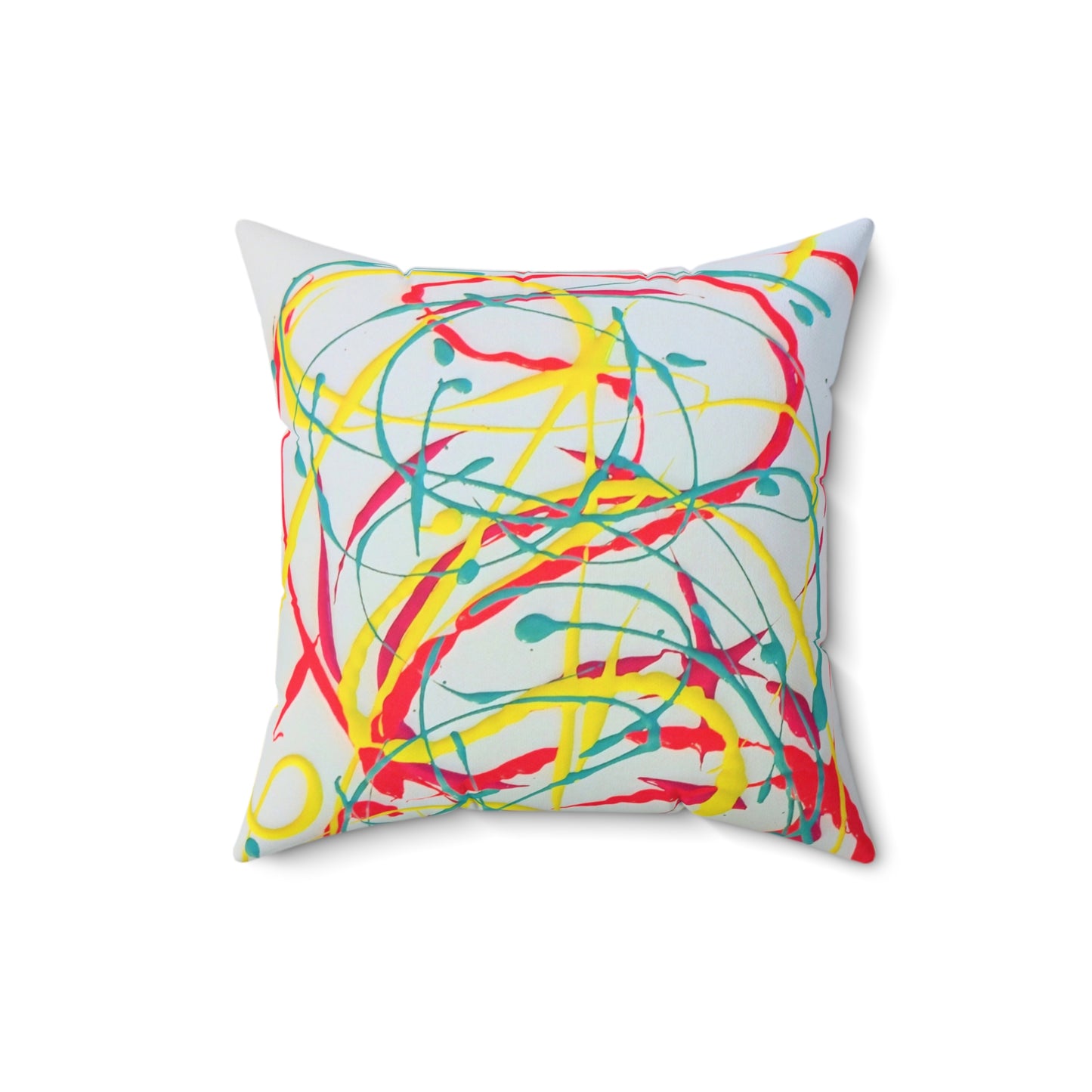 Artistic Abstractions: Abstract Acrylic Art Pillows Collection