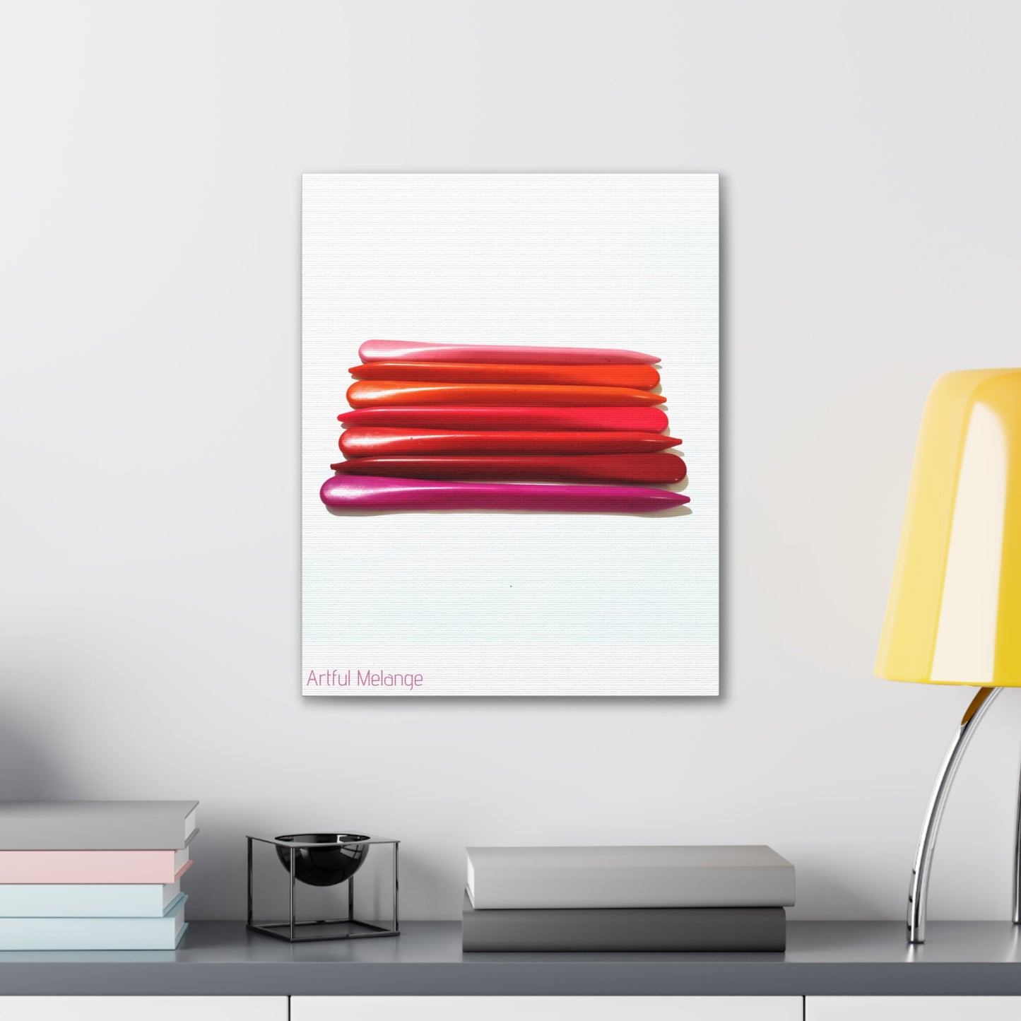 Spectrum Stacks: A Colorful Daydream in Posters and Canvas Prints