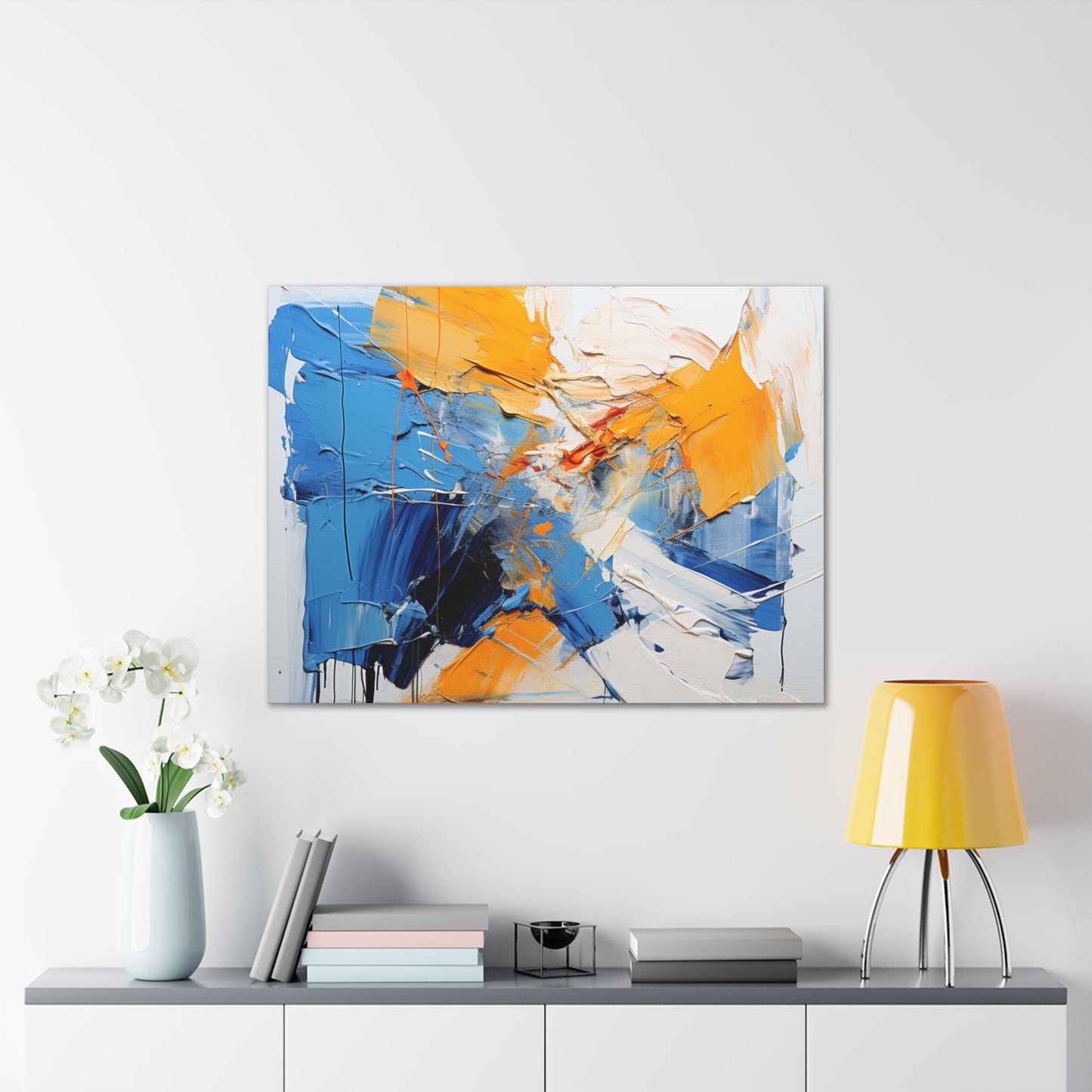 Copy of  Timeless Elegance: Refined Vibrant Hues Canvas Print for Sophisticated Living Spaces