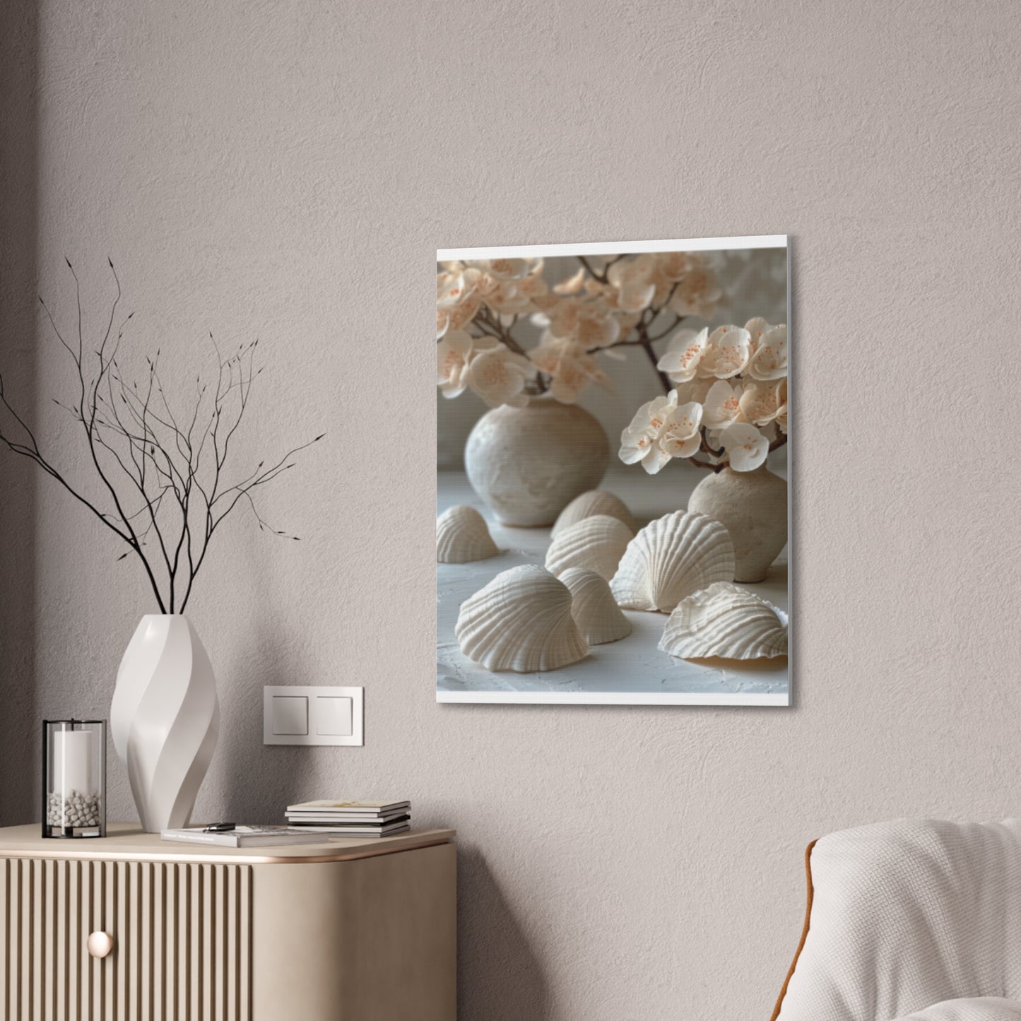 Seashell Serenity Canvas Print