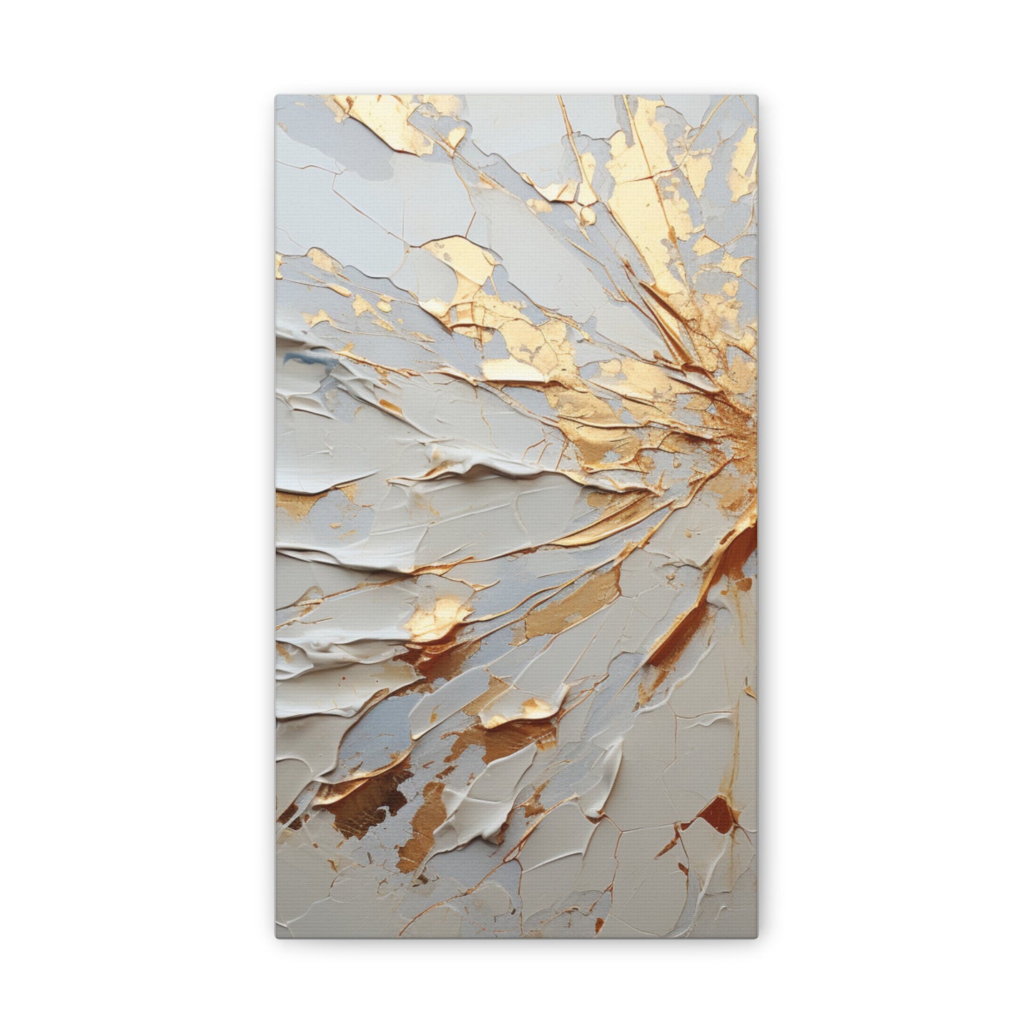 Acrylic Abstract Canvas Print - Richly Textured Artistry