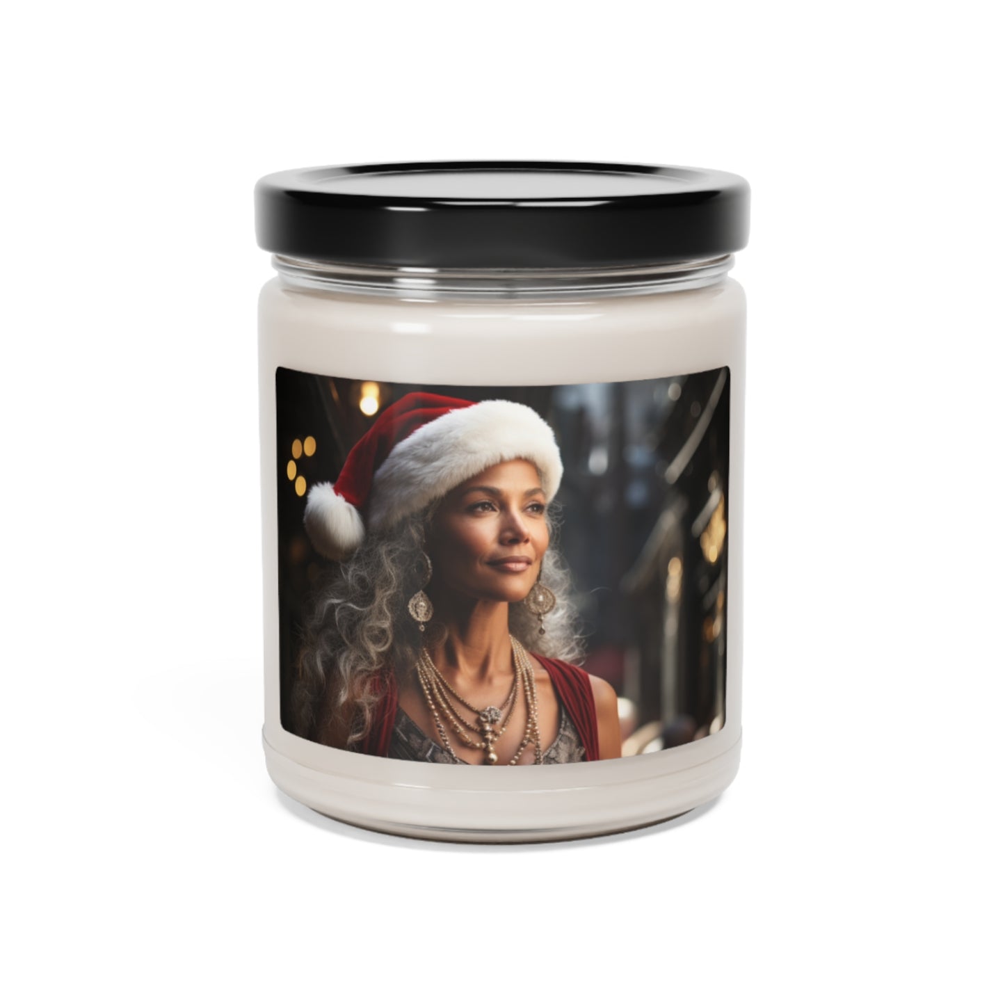 Festive Glow Queen Claus Holiday Scented Soy Candle, 9oz