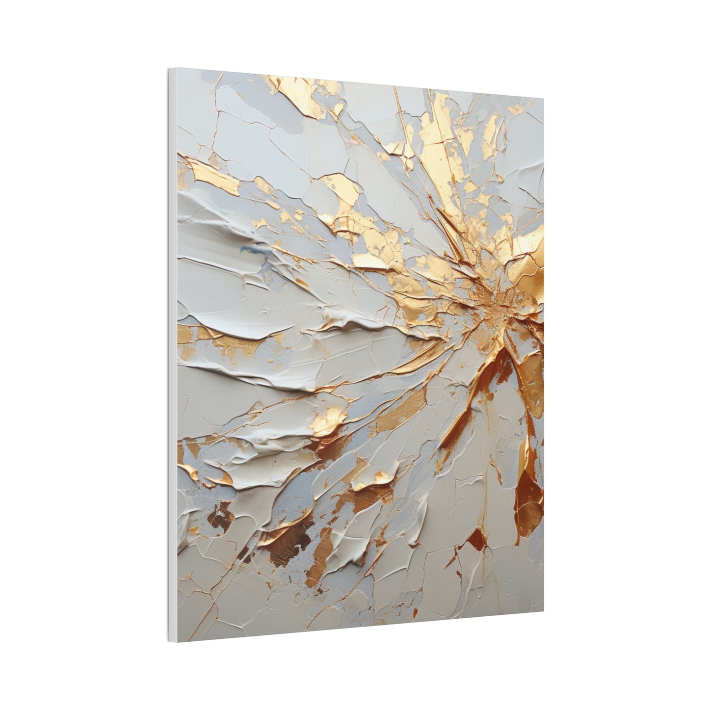 Acrylic Abstract Canvas Print - Richly Textured Artistry