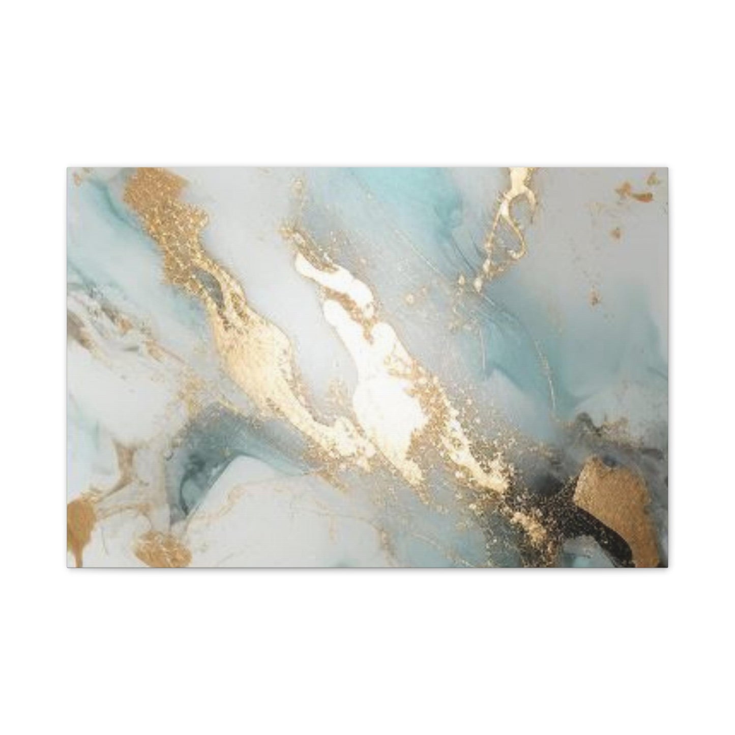 Gold Elegance: A Symphony of Sophistication Canvas Print