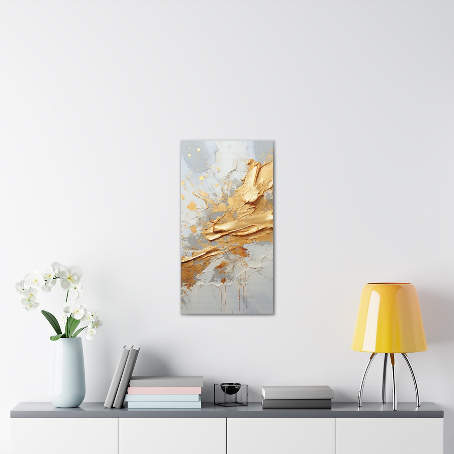 Acrylic Abstract Canvas Print - Richly Textured Artistry