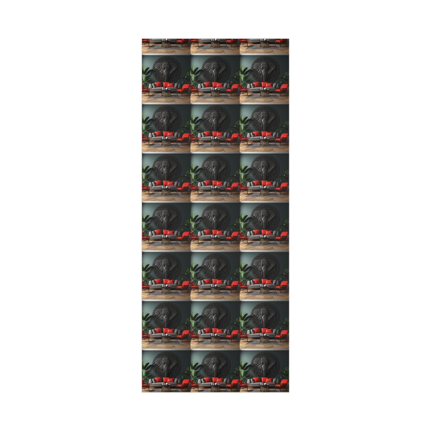 Nubian Nights African Inspired Wrapping Paper Sheet