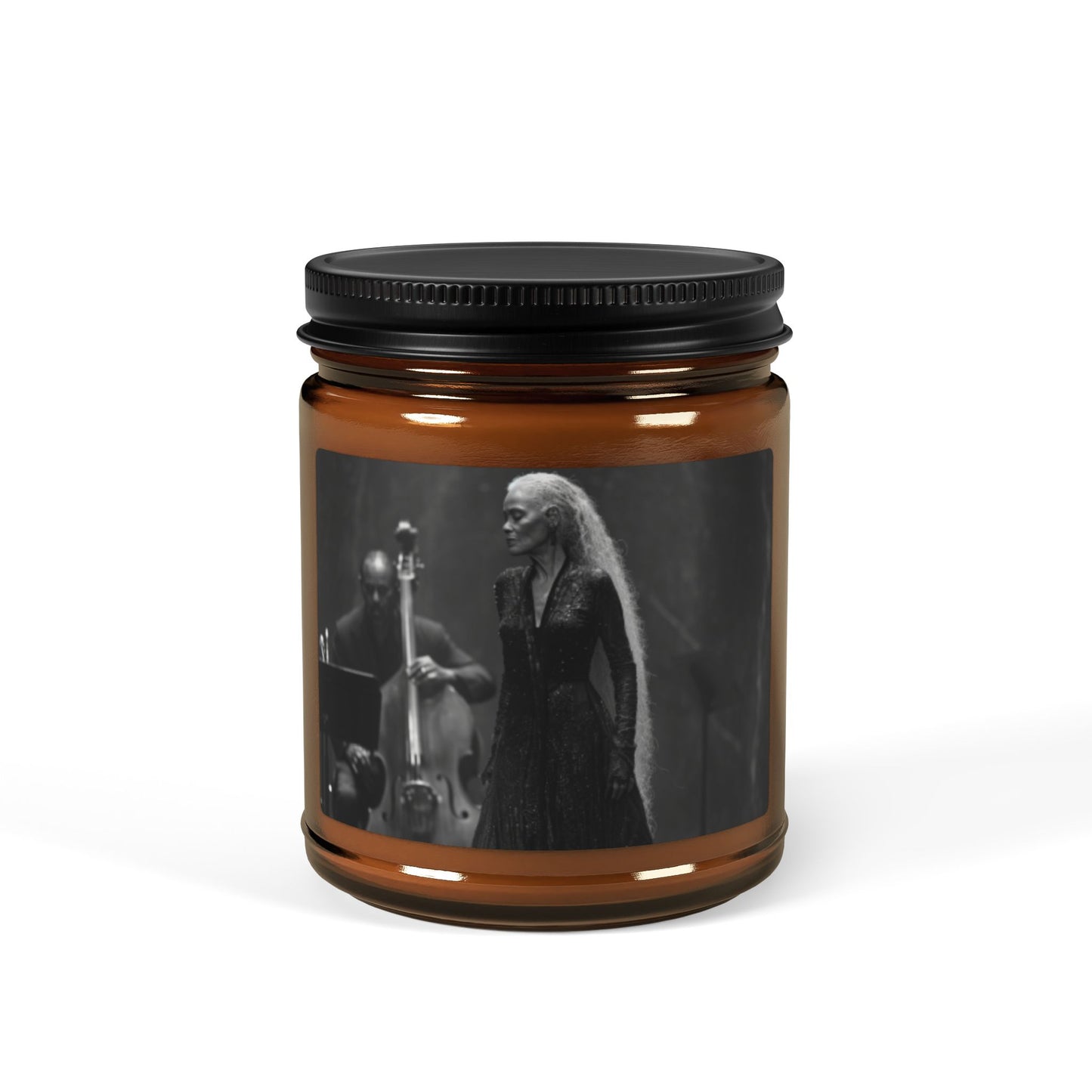 Harmony and Soul Scented Black Excellence Soy Candle 3