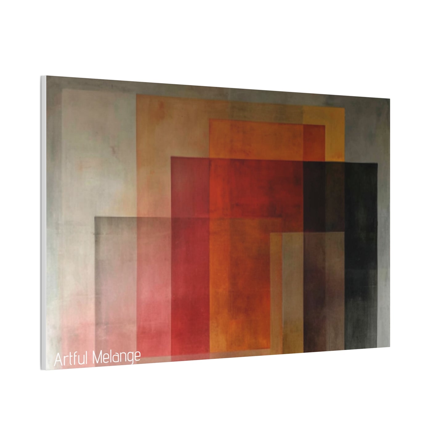 Primary Elegance: A Symphony of Sophistication Canvas Print