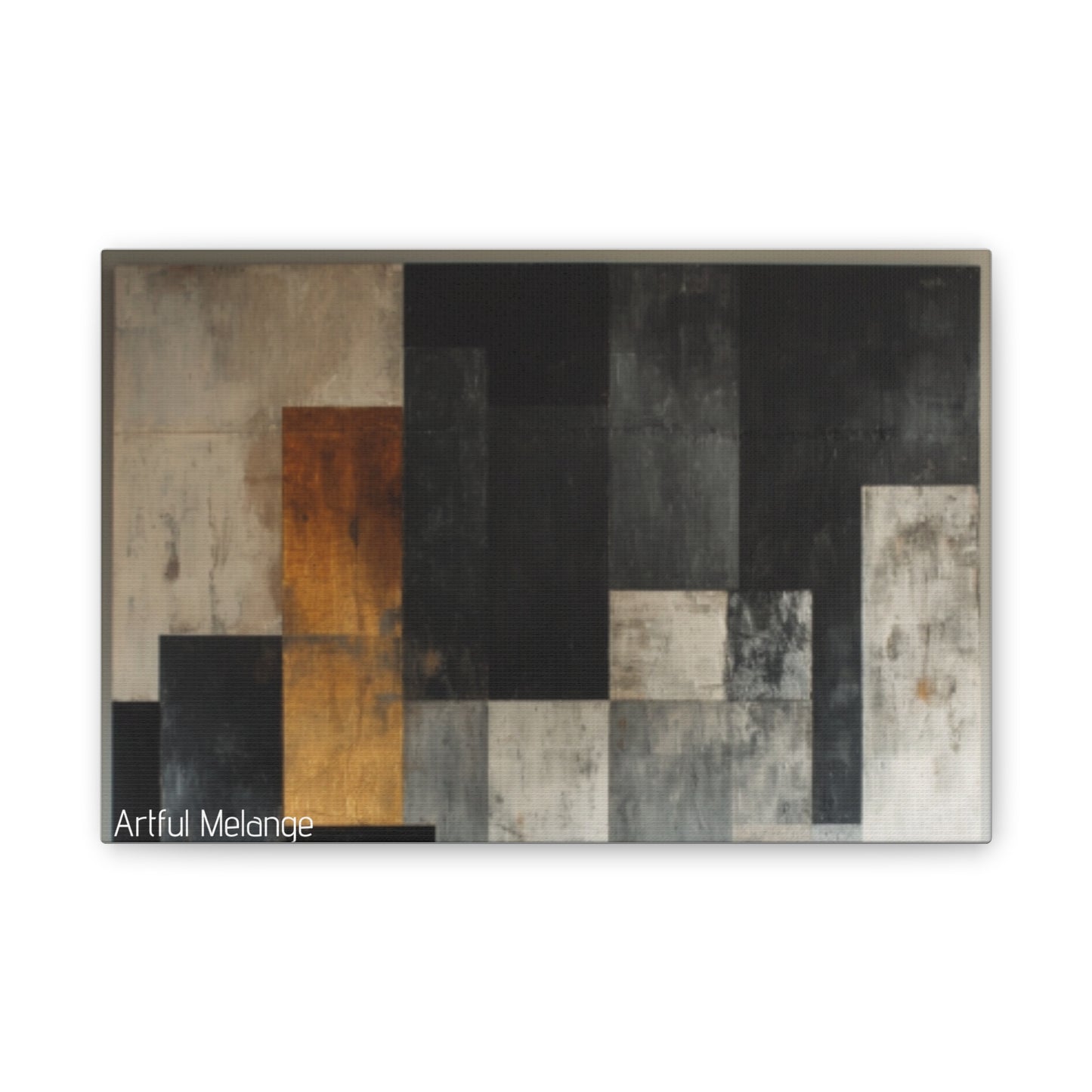 Primary Elegance: A Symphony of Sophistication Canvas Print