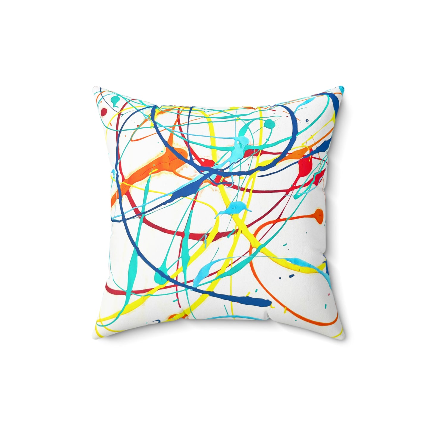 Artistic Abstractions: Abstract Acrylic Art Pillows Collection