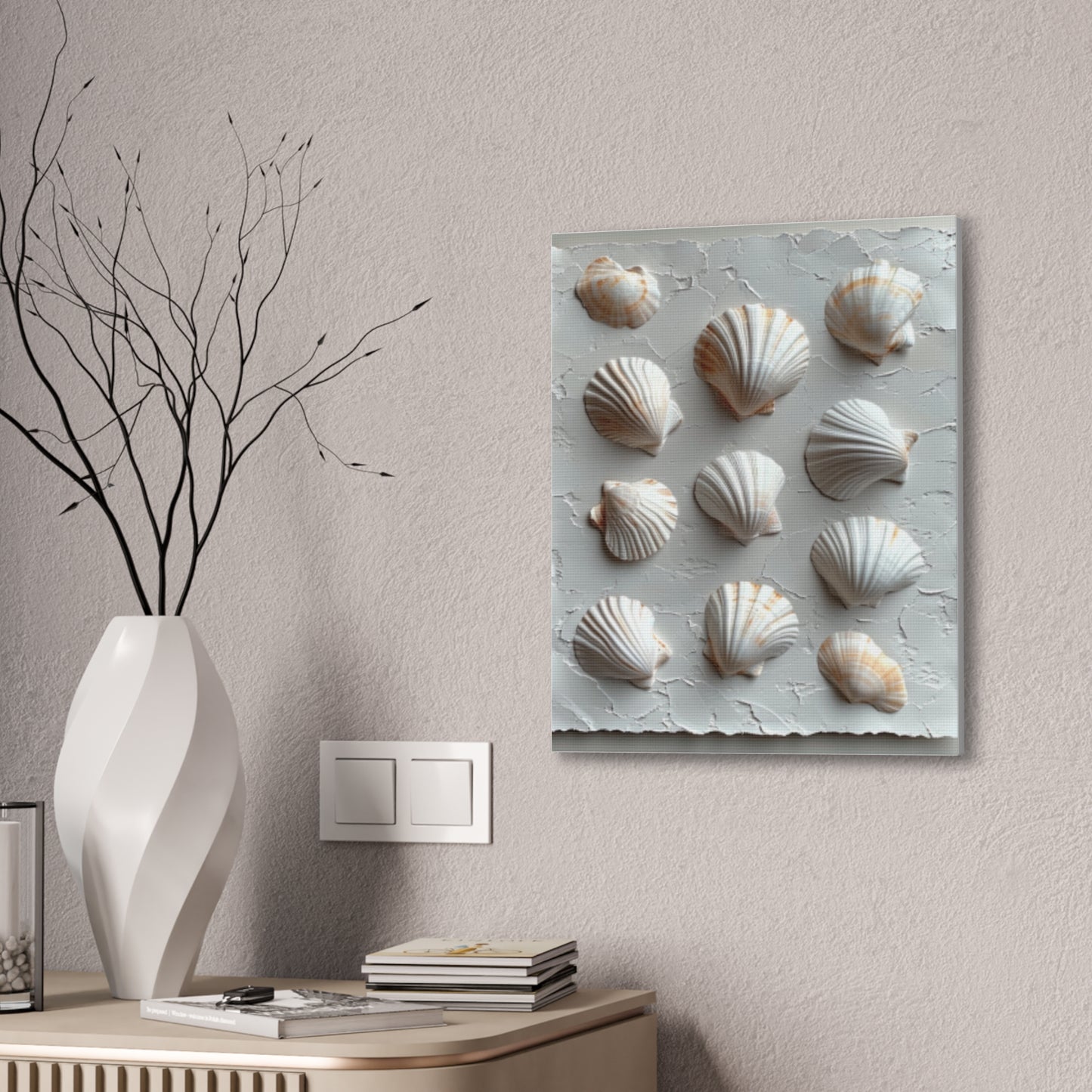 Seashell Serenity Canvas Print