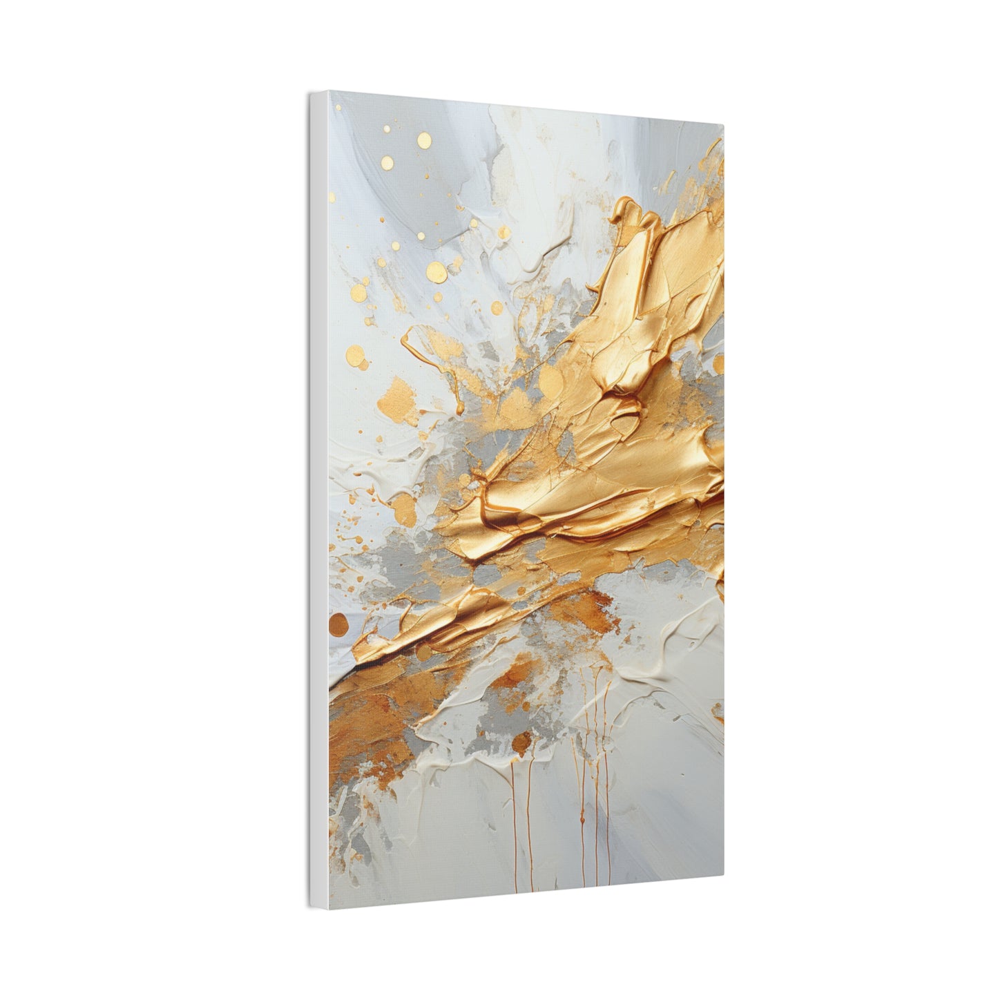 Acrylic Abstract Canvas Print - Richly Textured Artistry