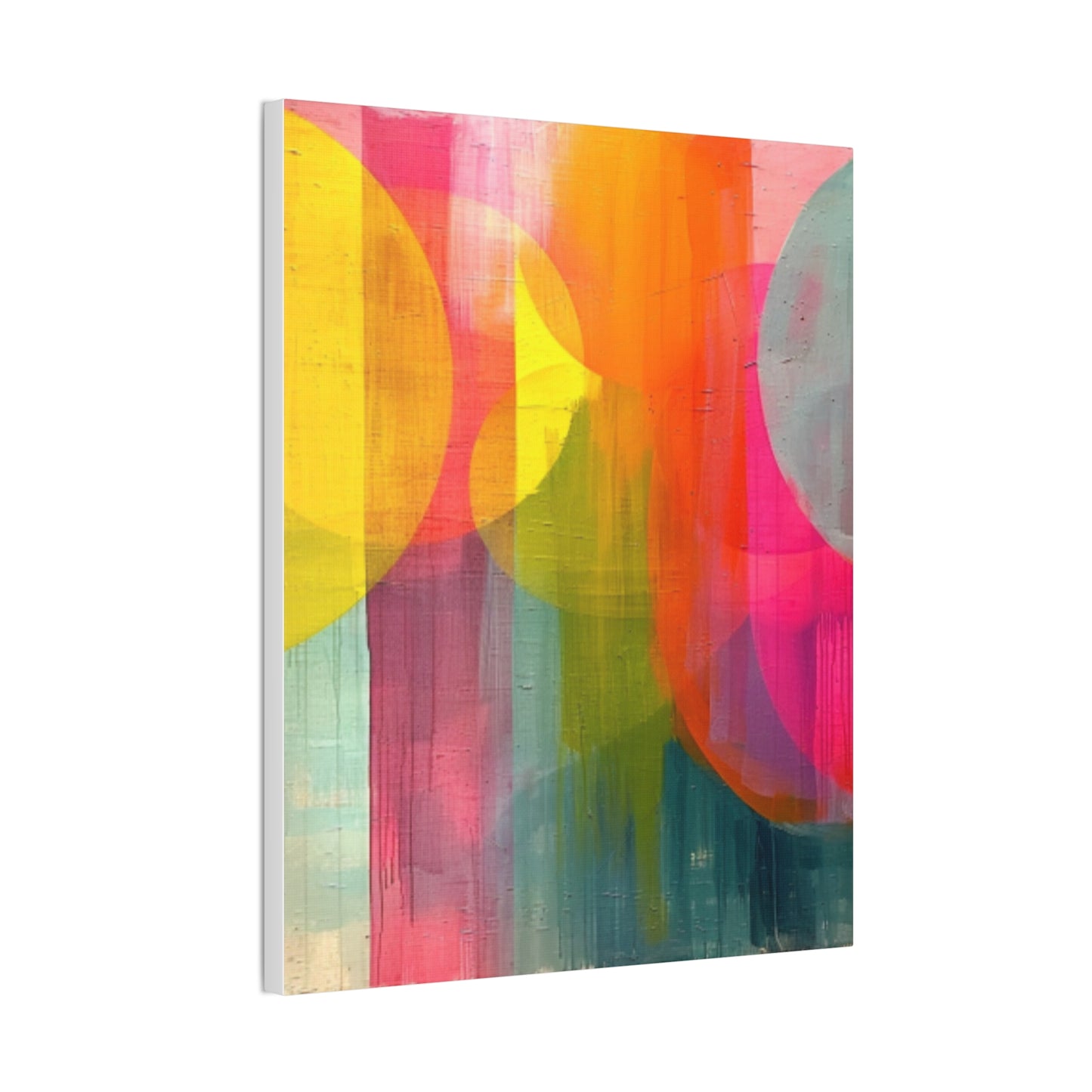 Primary Elegance: A Symphony of Sophistication Canvas Print