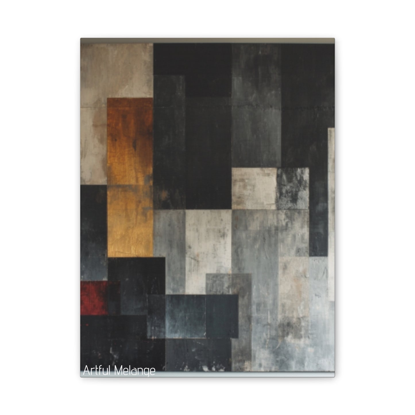 Primary Elegance: A Symphony of Sophistication Canvas Print